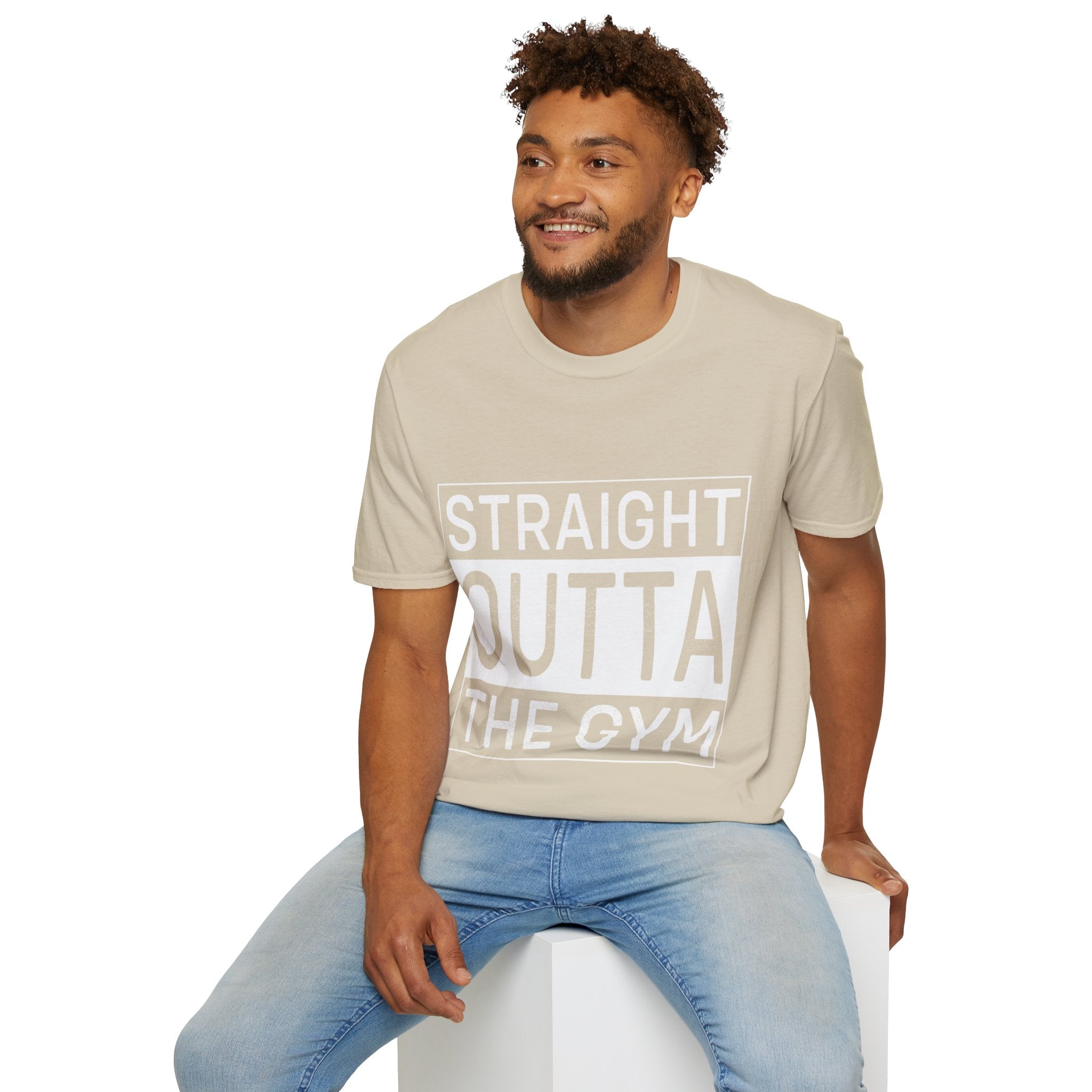 "Straight Outta The Gym" Unisex Soft style T-Shirt