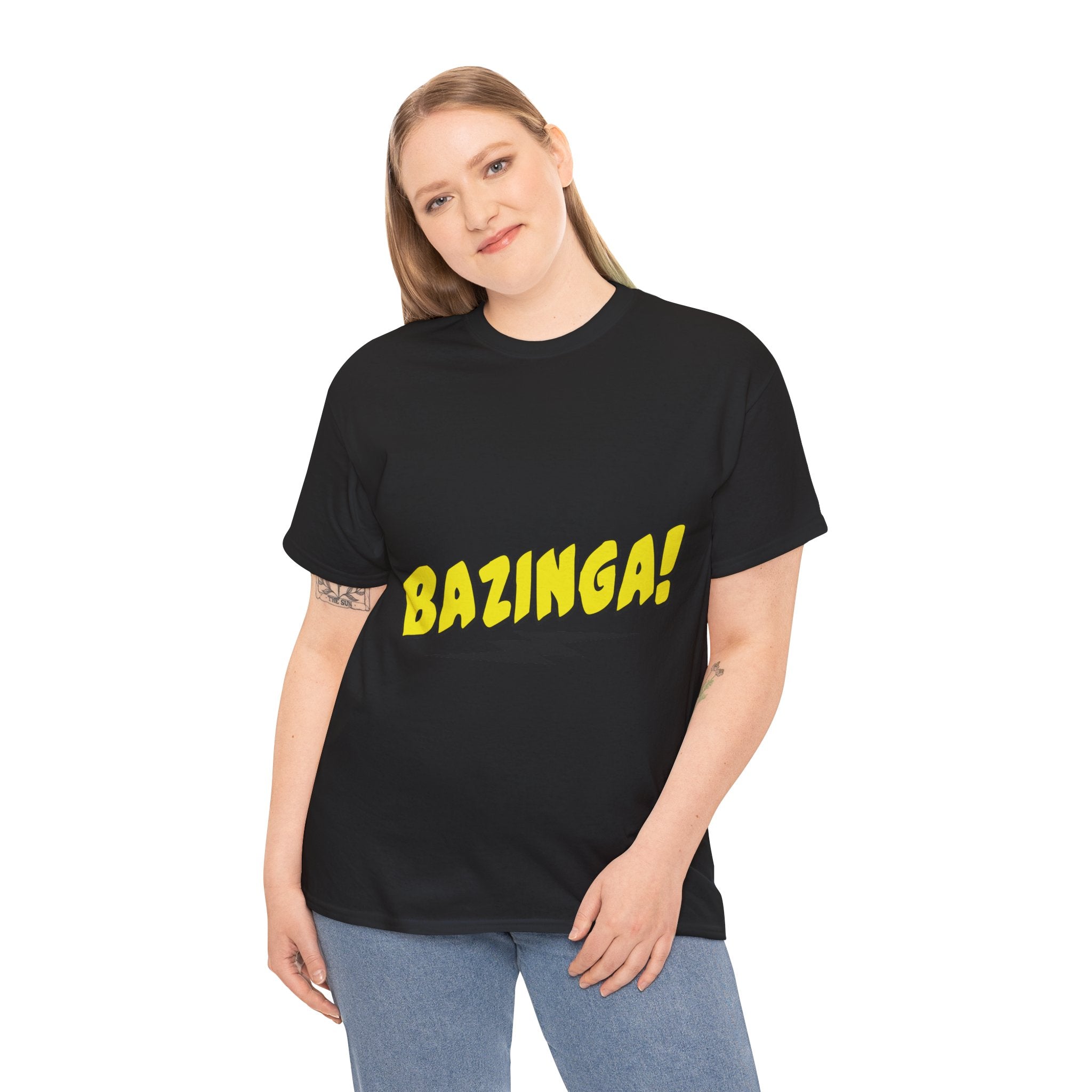 BAZNGA Unisex Heavy Cotton Tee