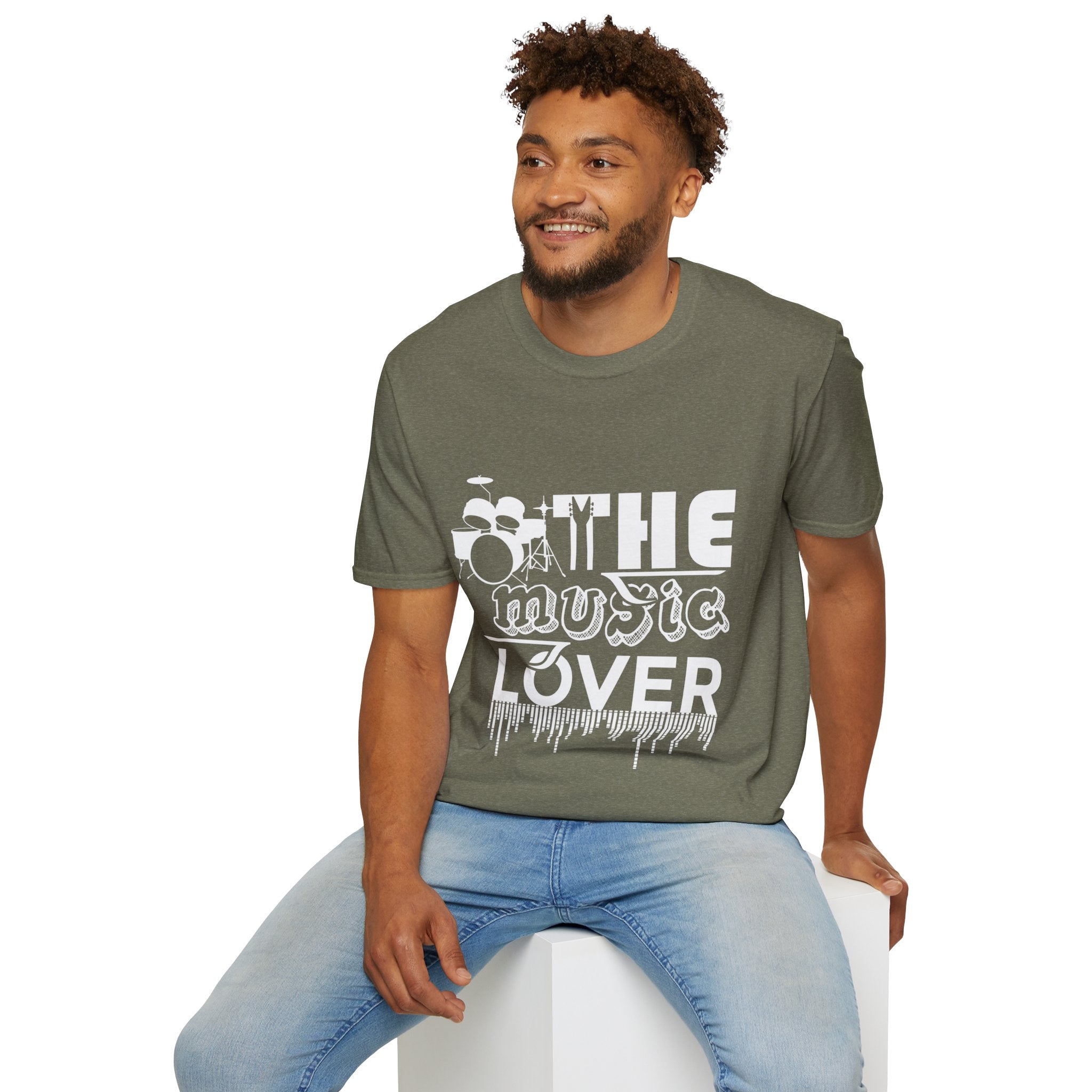 "The Music Lover" Unisex Soft style T-Shirt