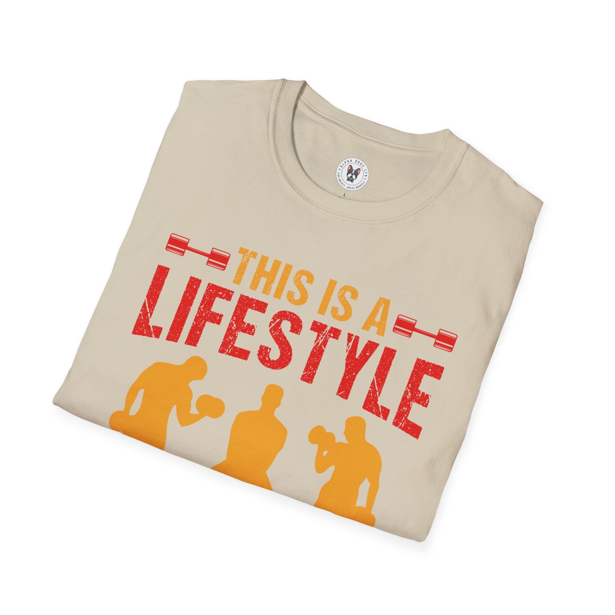 "This Is A Life Style There Is No Finish Line" Unisex Soft style T-Shirt