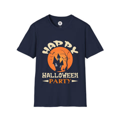 "HAPPY HALLOWEEN PARTY" Unisex Soft style T-Shirt