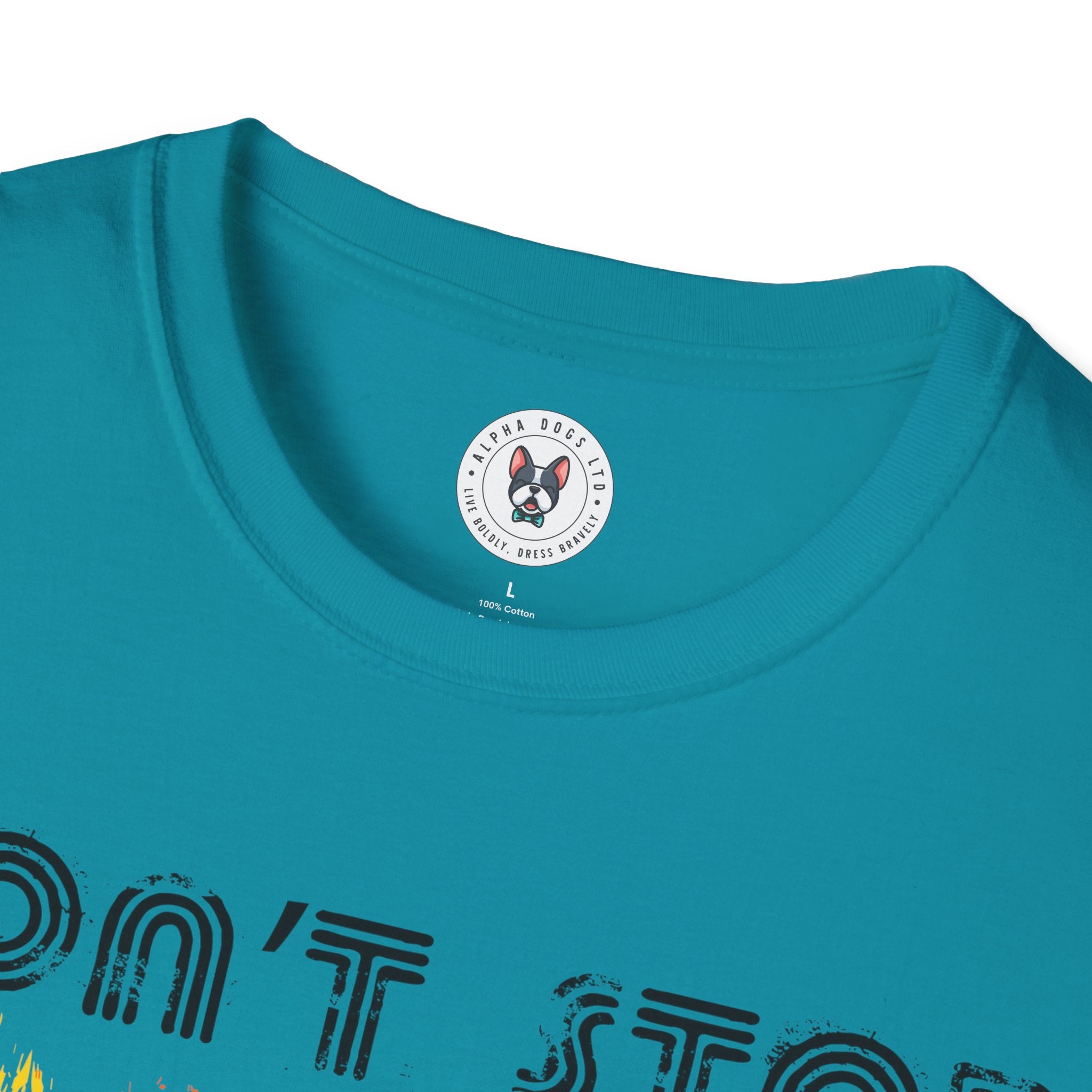 "Don't Stop the Music" Unisex Soft style T-Shirt