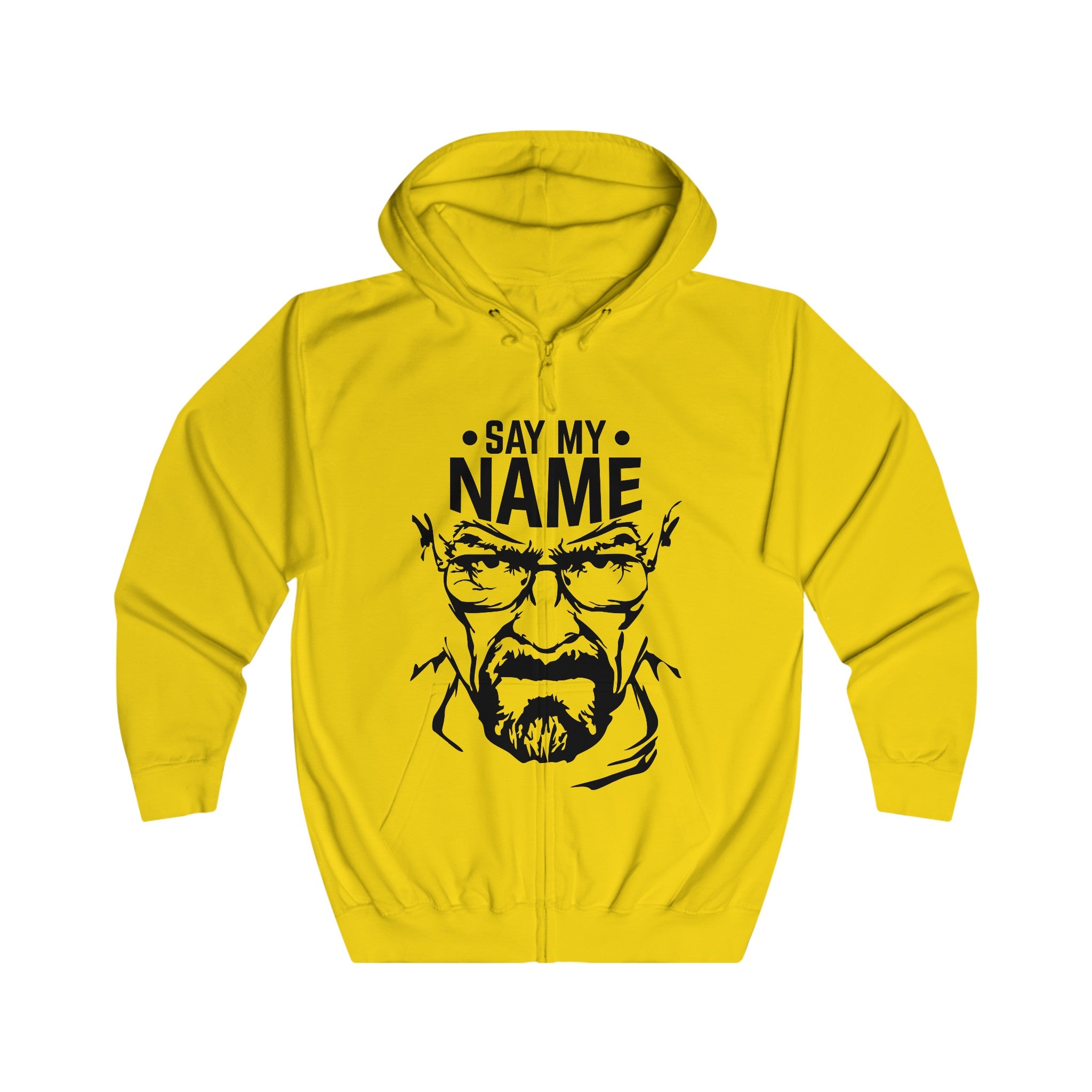 Breaking Bad "Say My Name" Unisex Full Zip Hoodie