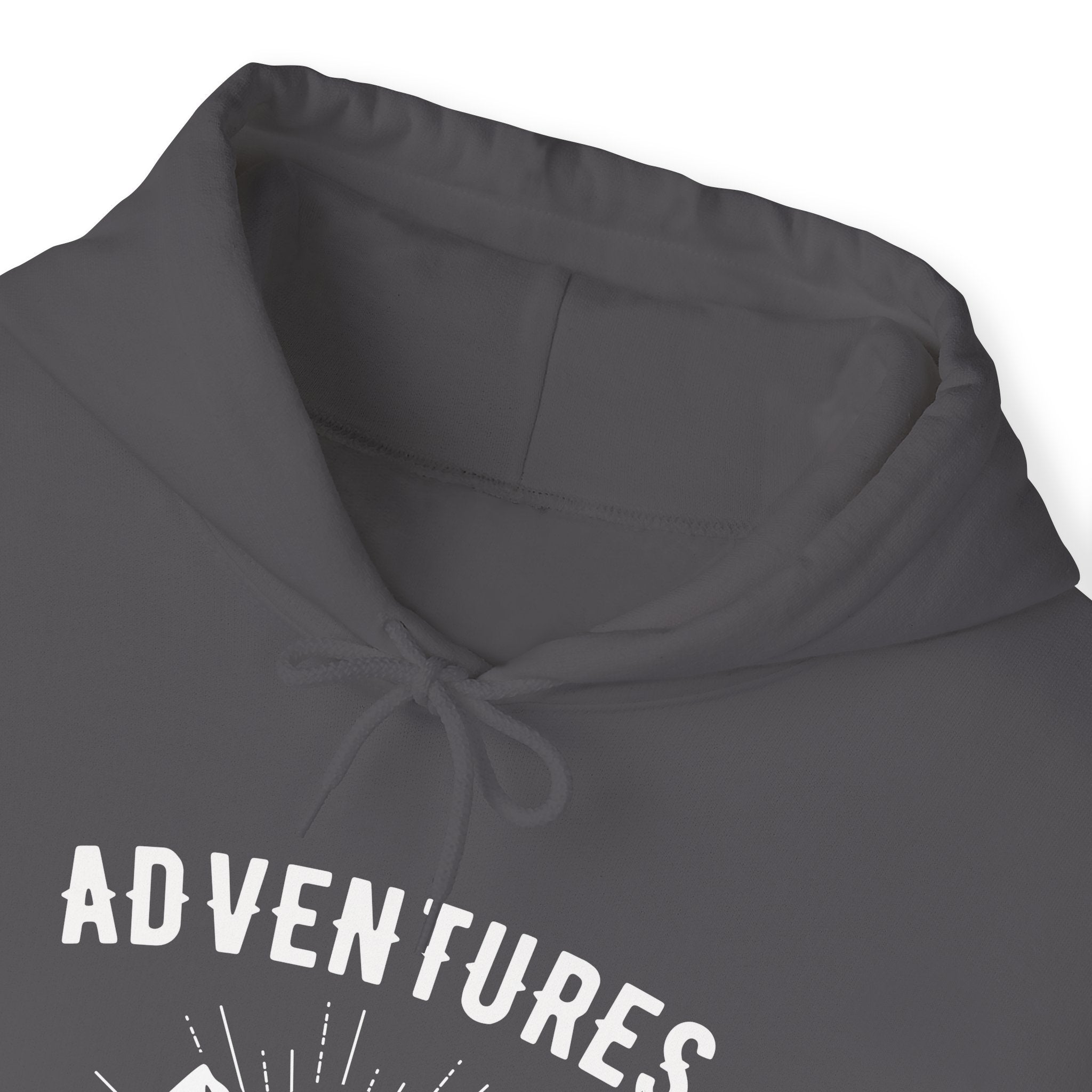 "Adventures Are The Best Way To Learn" Unisex Heavy Blend™ Hooded Sweatshirt