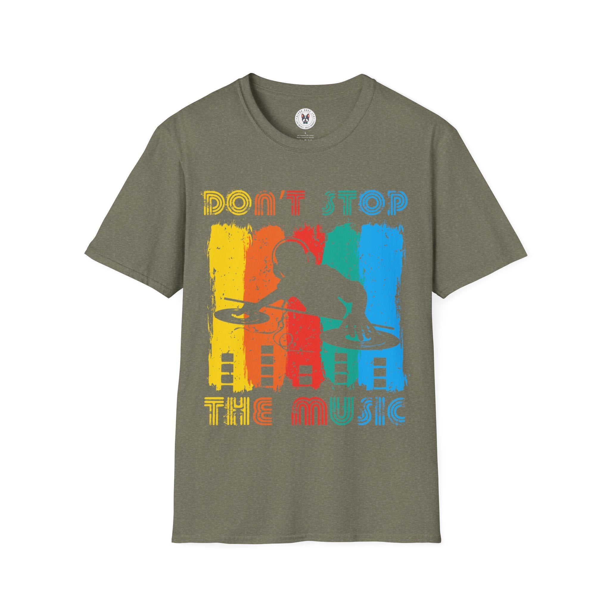 "Don't Stop the Music" Unisex Soft style T-Shirt