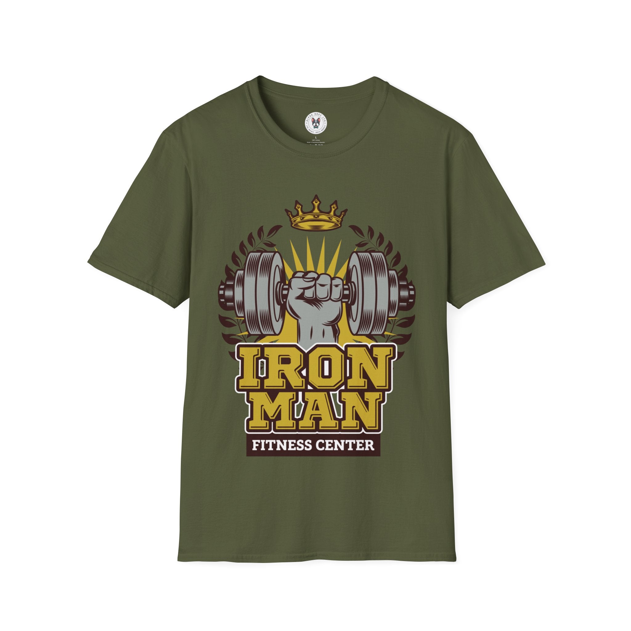 "IronMan Fitness Centre" Unisex Soft style T-Shirt