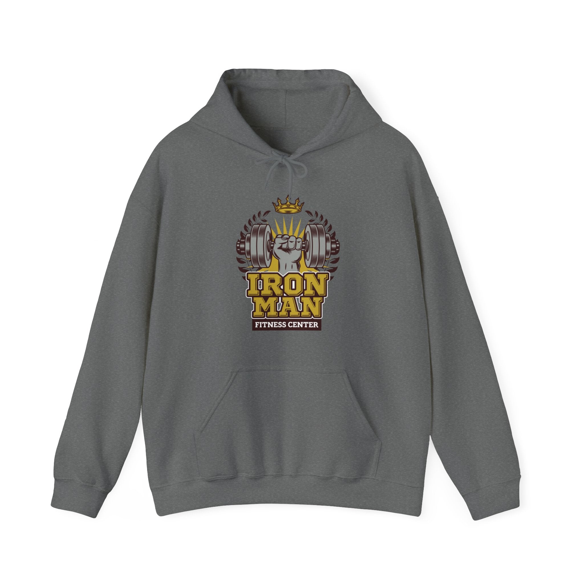 "IronMan Fitness Centre" Unisex Heavy Blend™ Hooded Sweatshirt