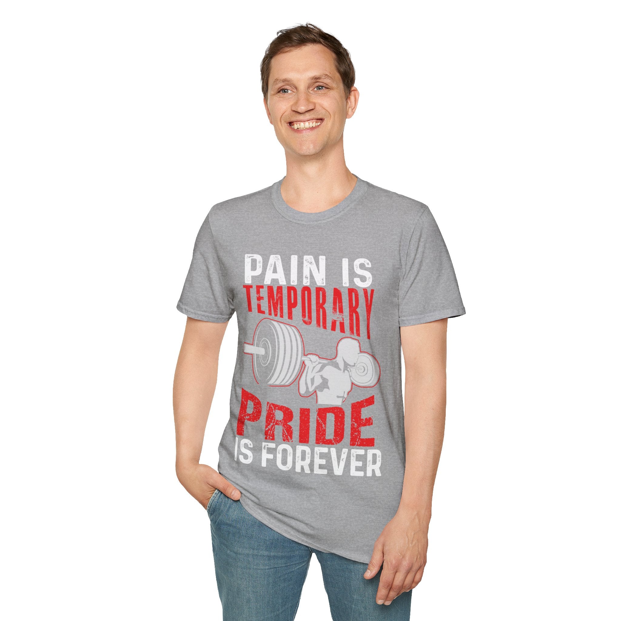 "Pain Is Temporary Pride Is Forever" Unisex Soft Style T-Shirt