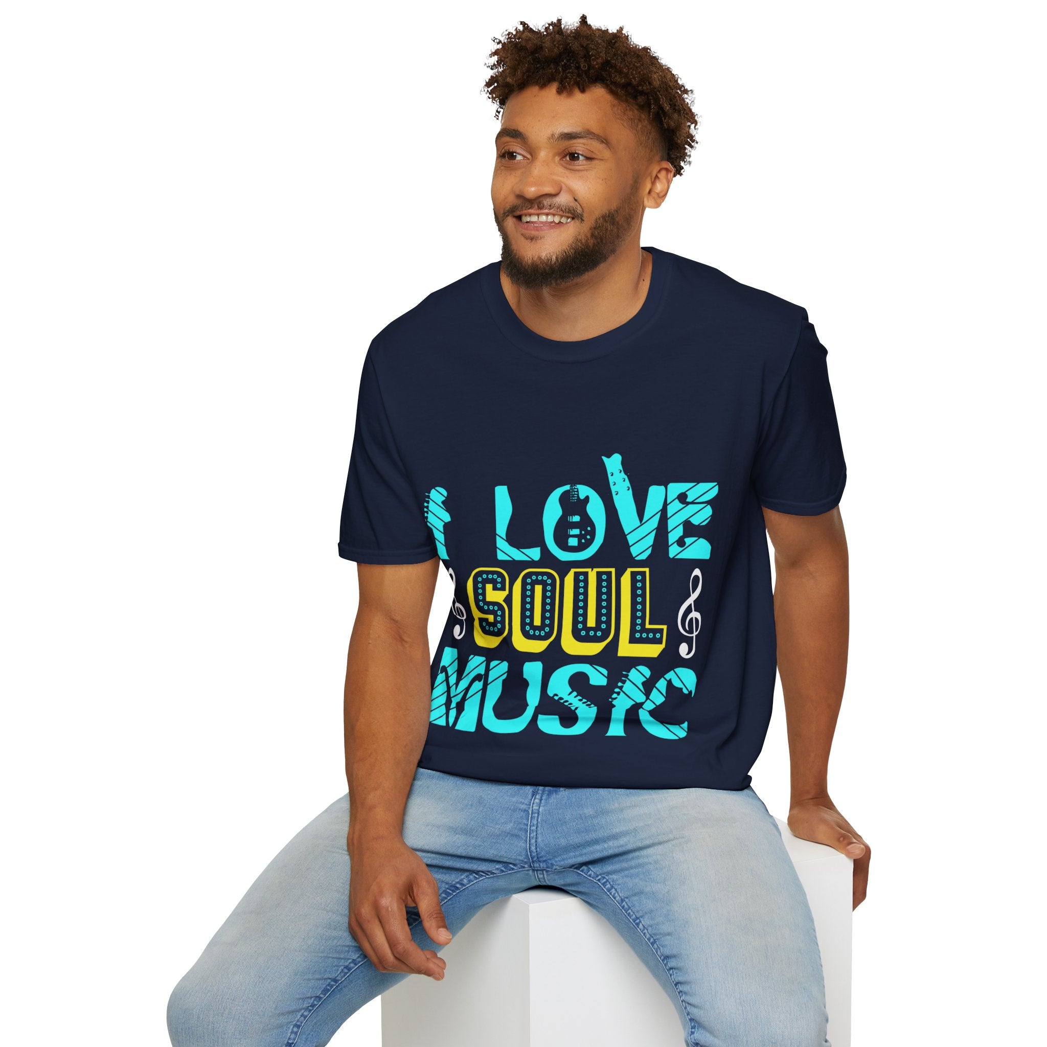 "I Love Soul Music" Unisex Soft style T-Shirt