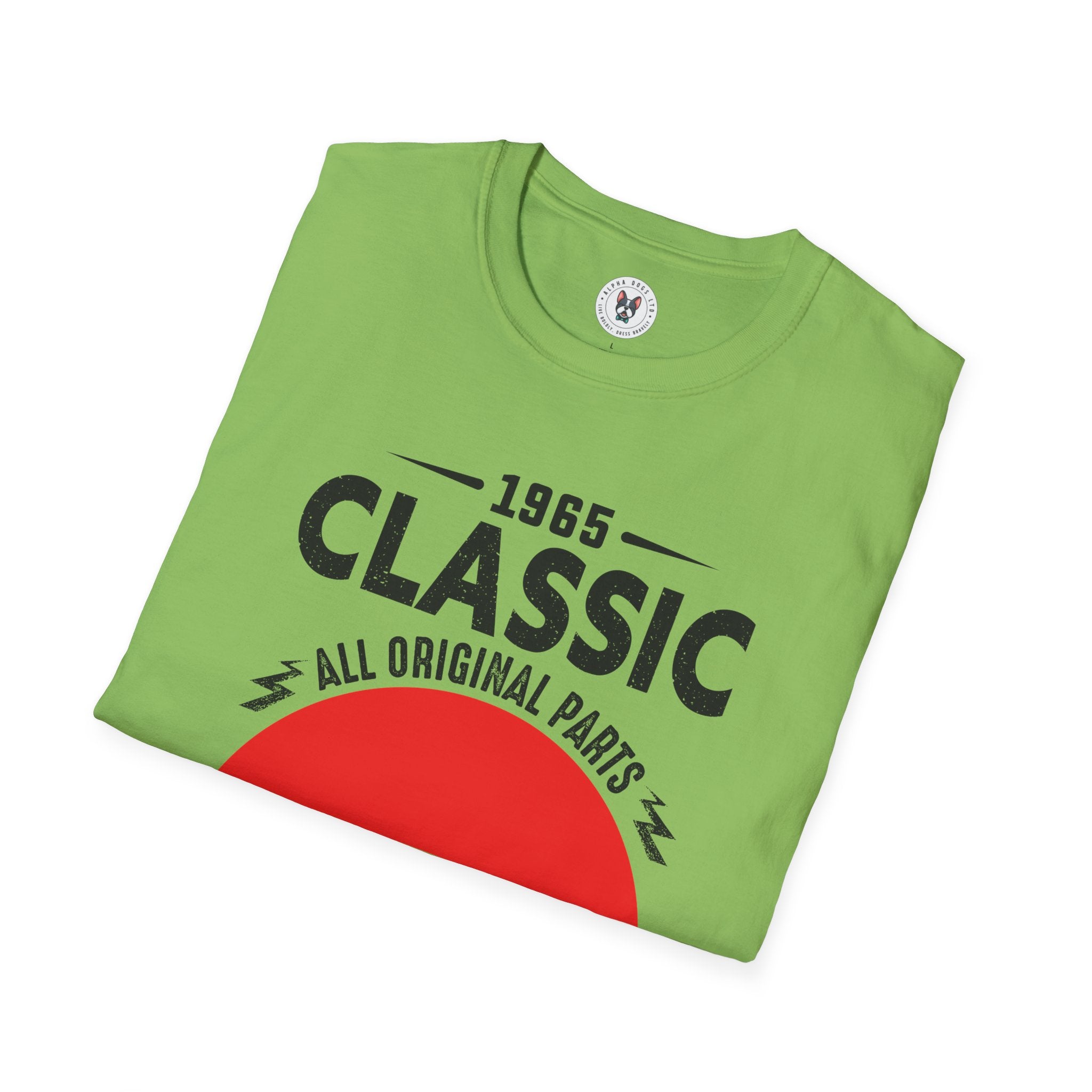 "CLASSIC ALL ORIGINAL PARTS LIMITED EDITION" Unisex Soft style T-Shirt