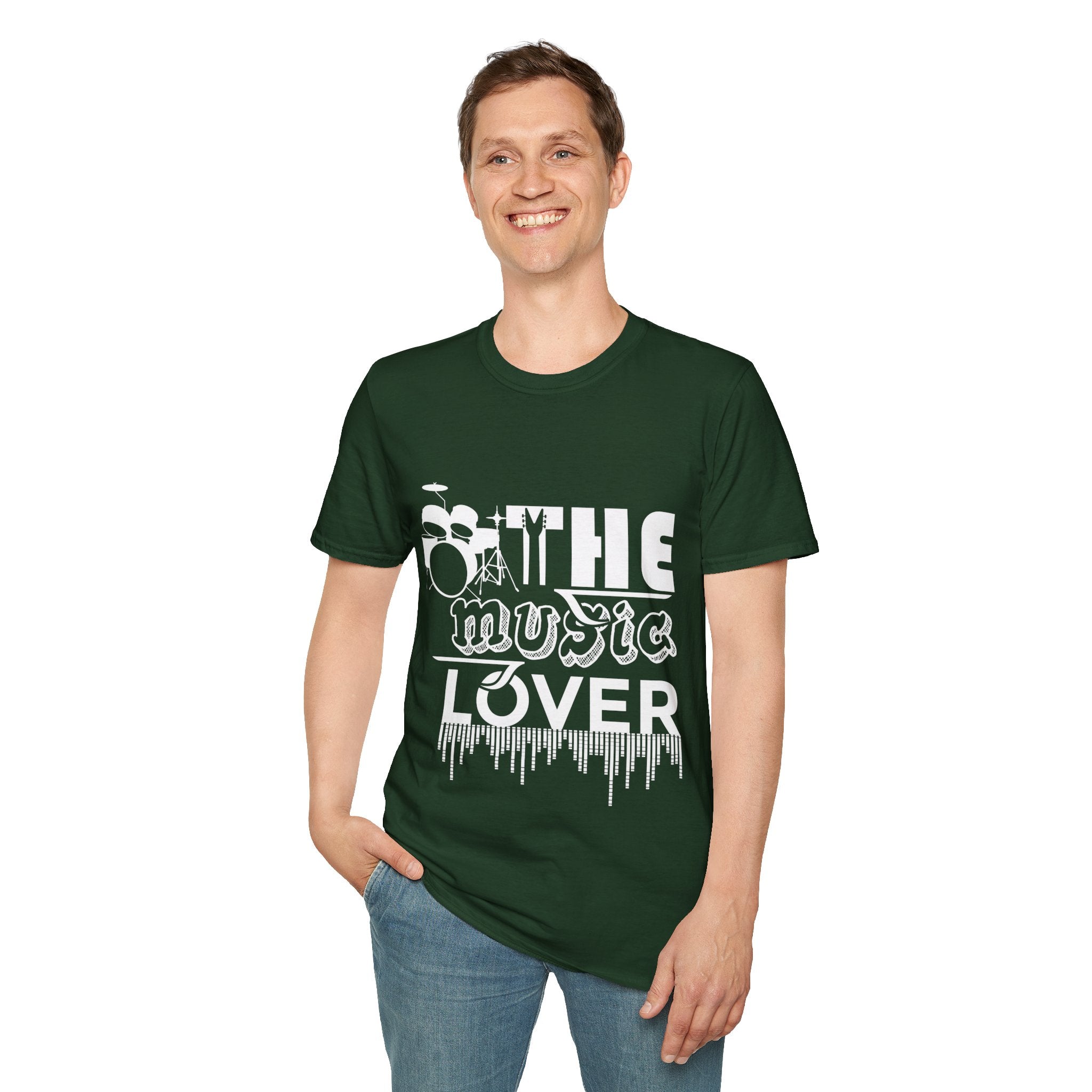 "The Music Lover" Unisex Soft style T-Shirt