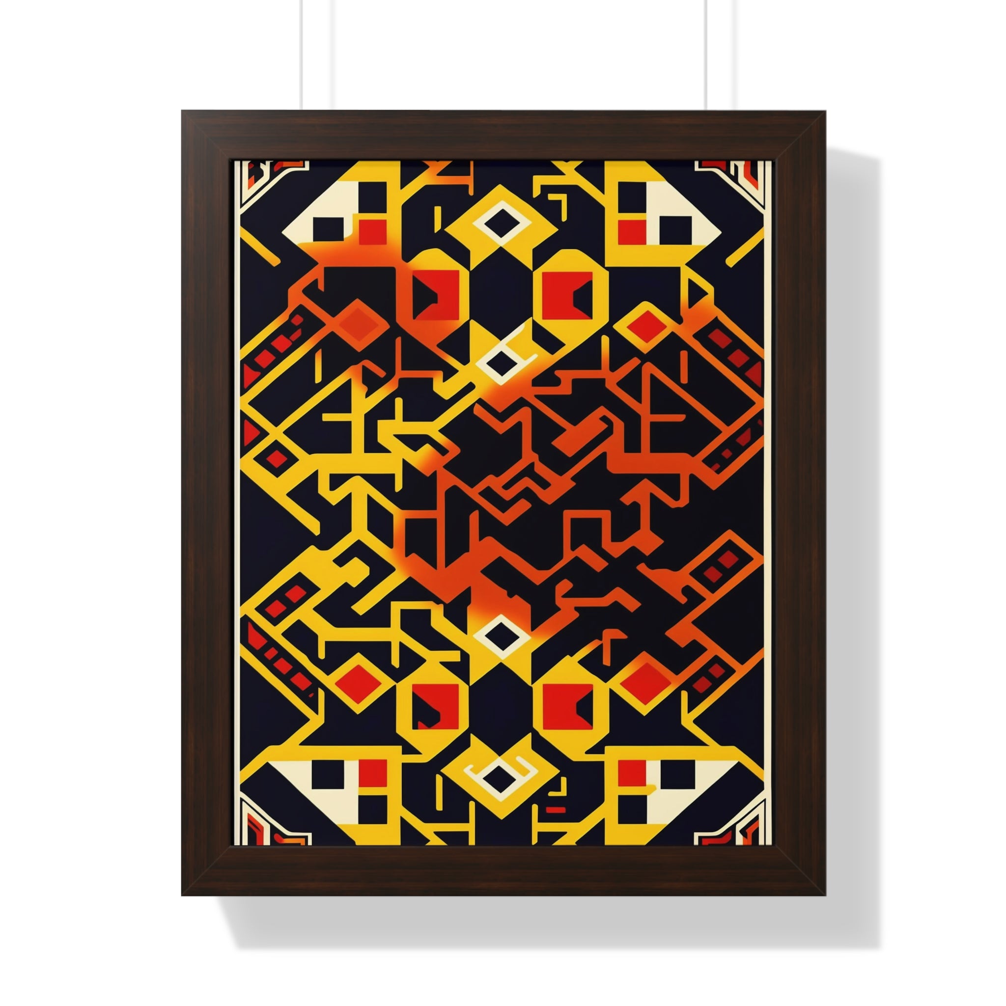 "BOHO" Framed Vertical Poster