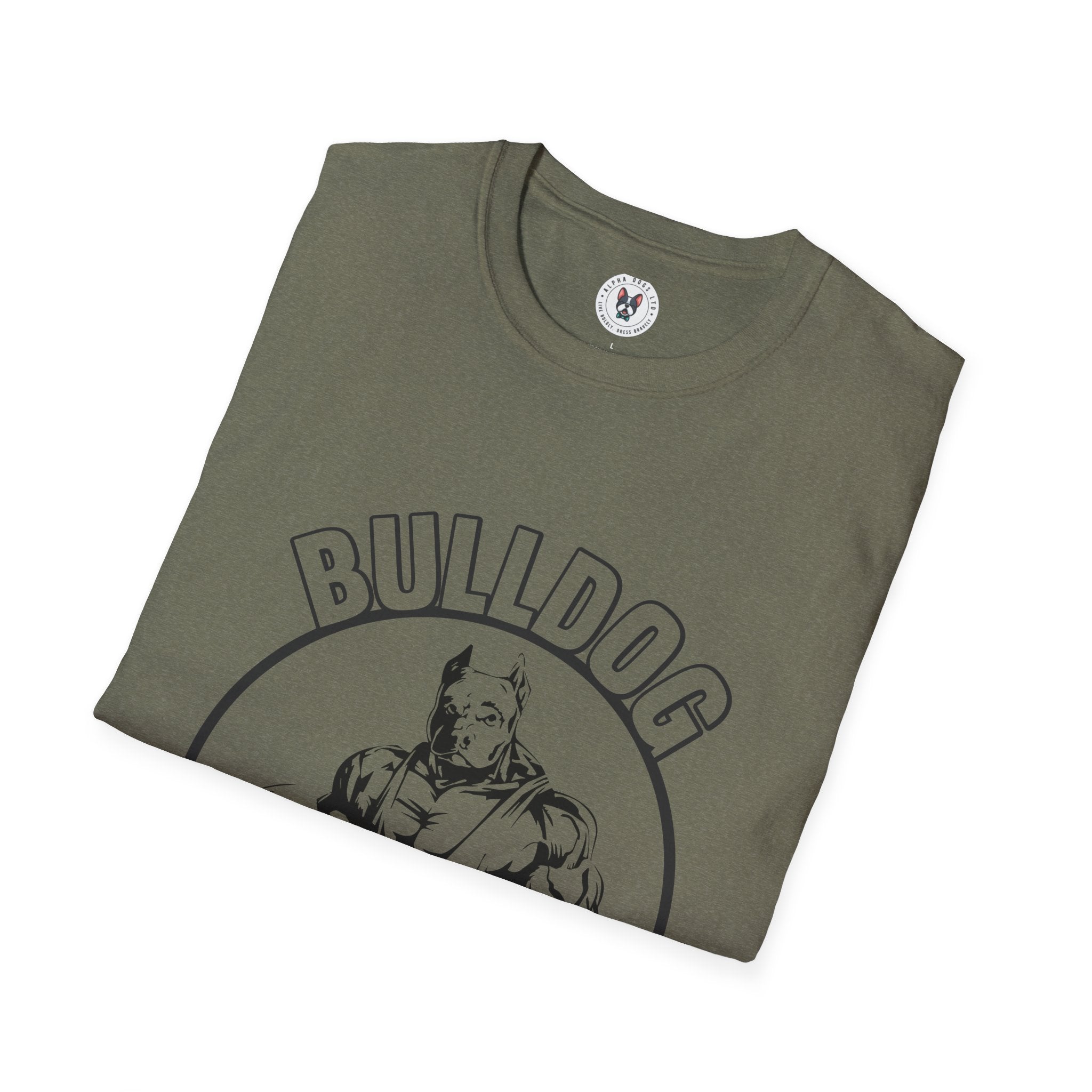 "BullDog Fitness Club" Unisex Soft style T-Shirt