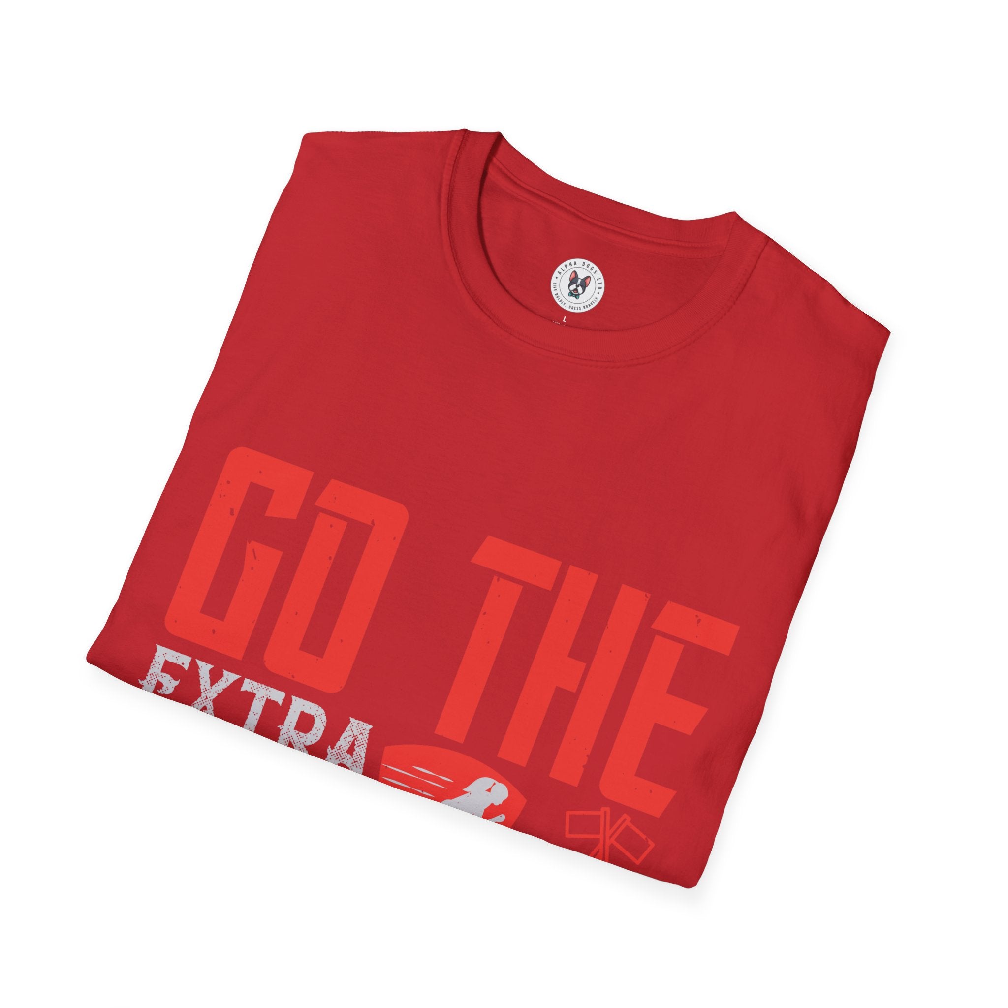 "Go The Extra Mile Its Never Crowded" Unisex Soft style T-Shirt