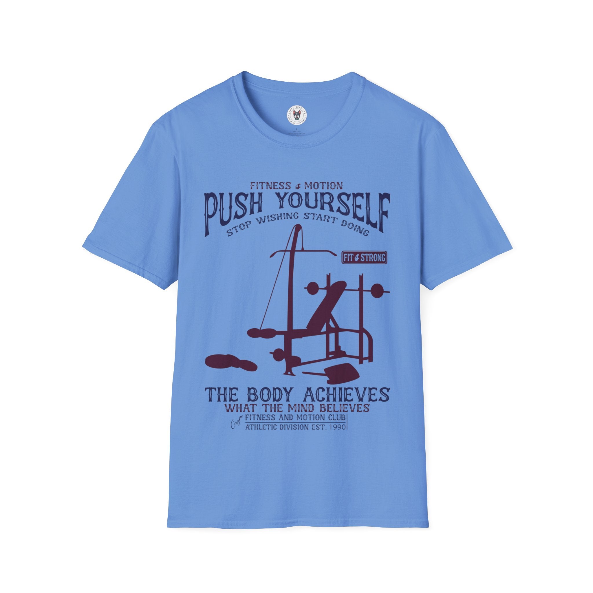 "Push Yourself" Unisex Soft style T-Shirt