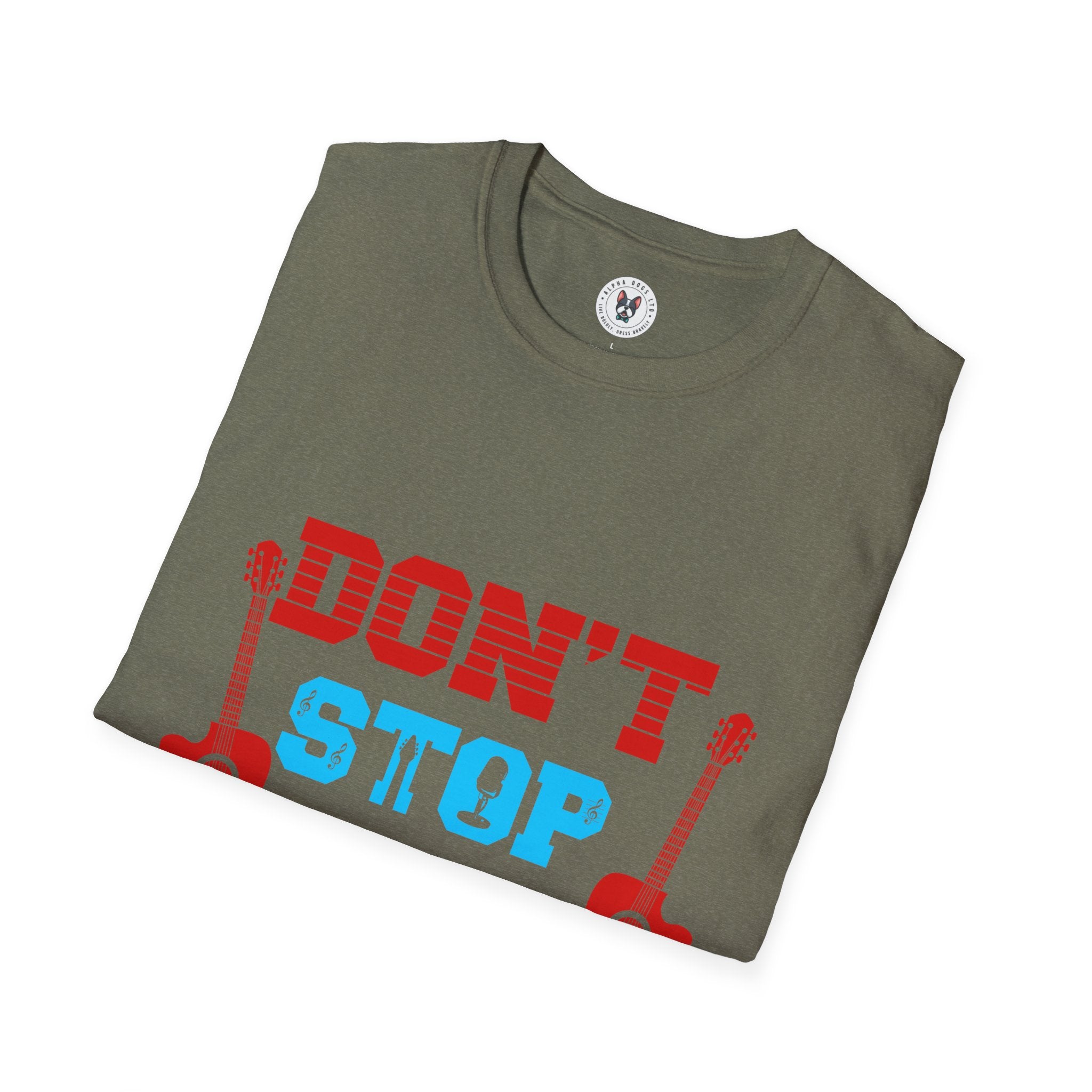 "Don't Stop The Music" Unisex Soft style T-Shirt