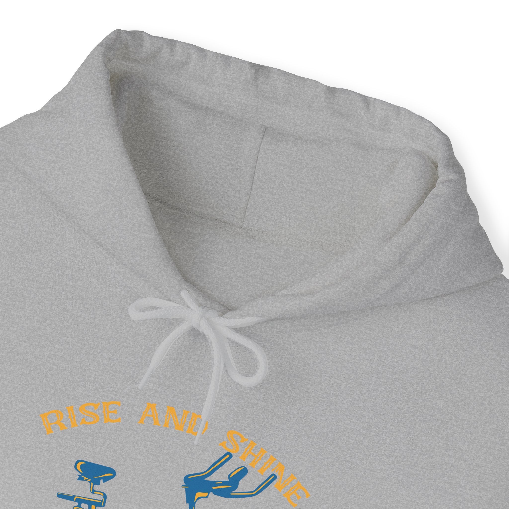 "Rise And Shine Workout Time" Unisex Heavy Blend™ Hooded Sweatshirt