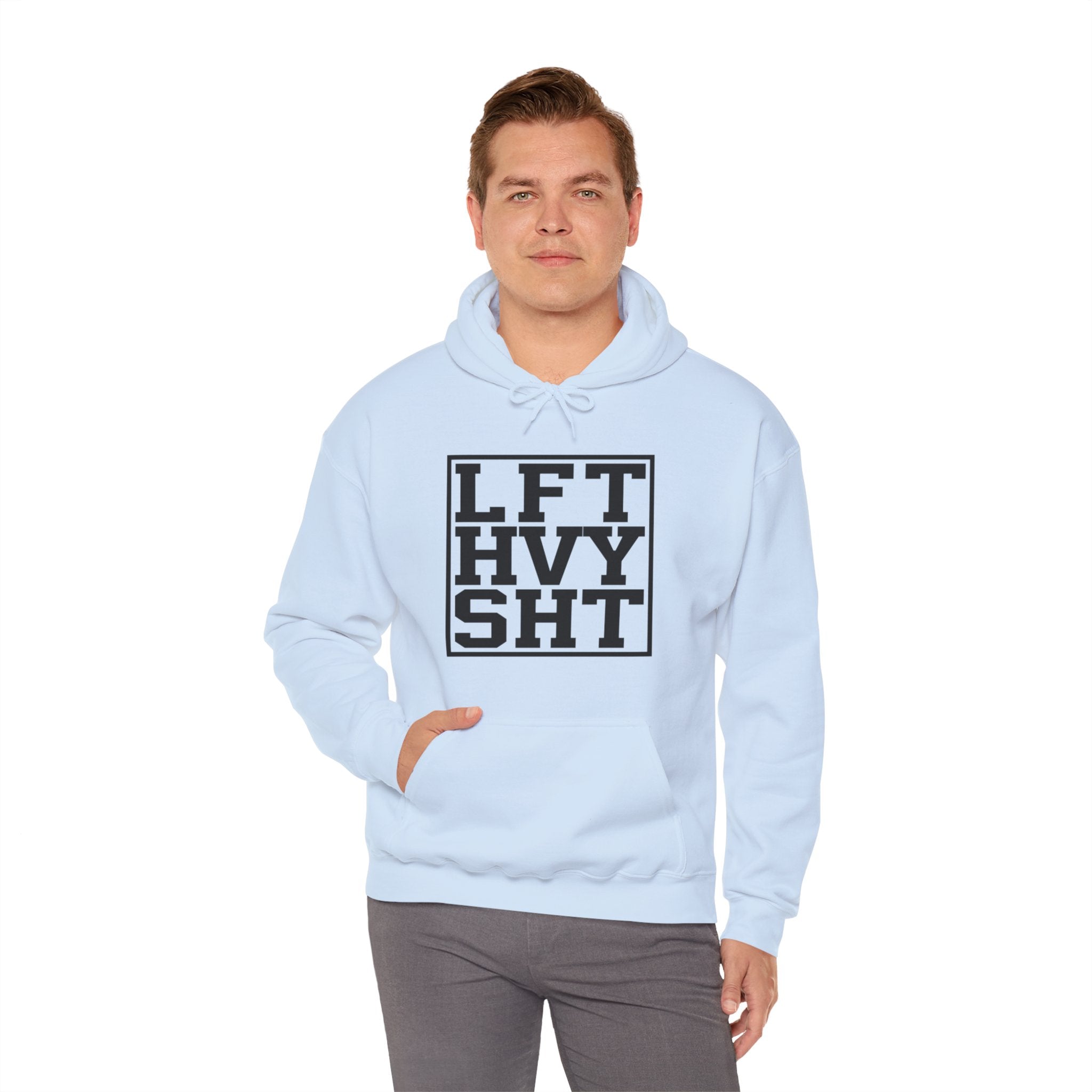 "Lift Heavy Shit" Unisex Heavy Blend™ Hooded Sweatshirt