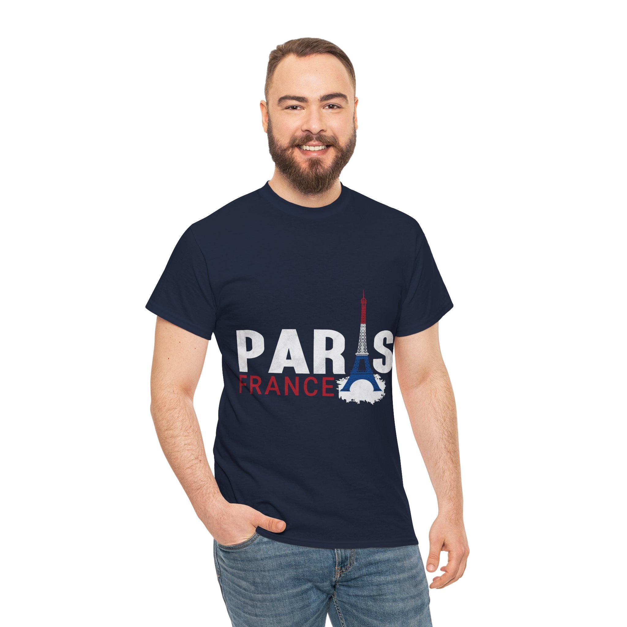 PARIS Unisex Heavy Cotton Tee