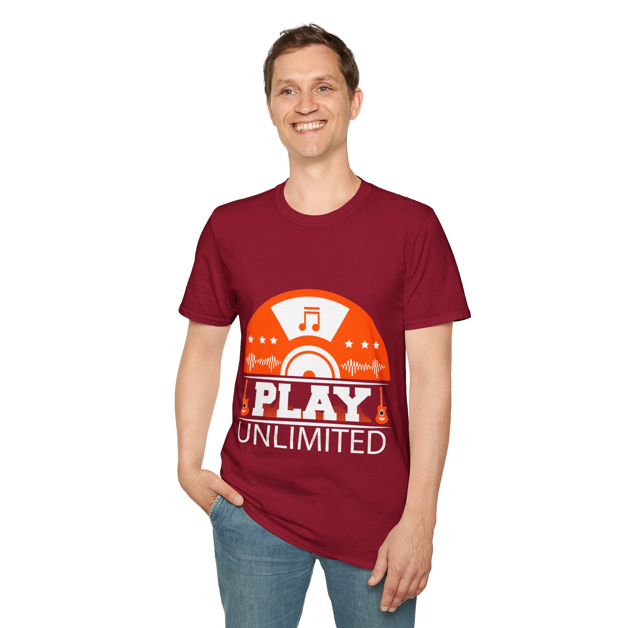 "Play Unlimited" Unisex Soft style T-Shirt