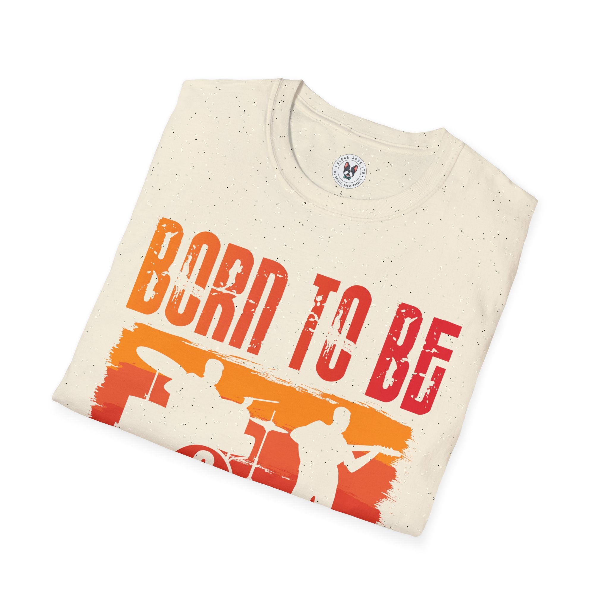 "Born To Be Musician" Unisex Soft style T-Shirt