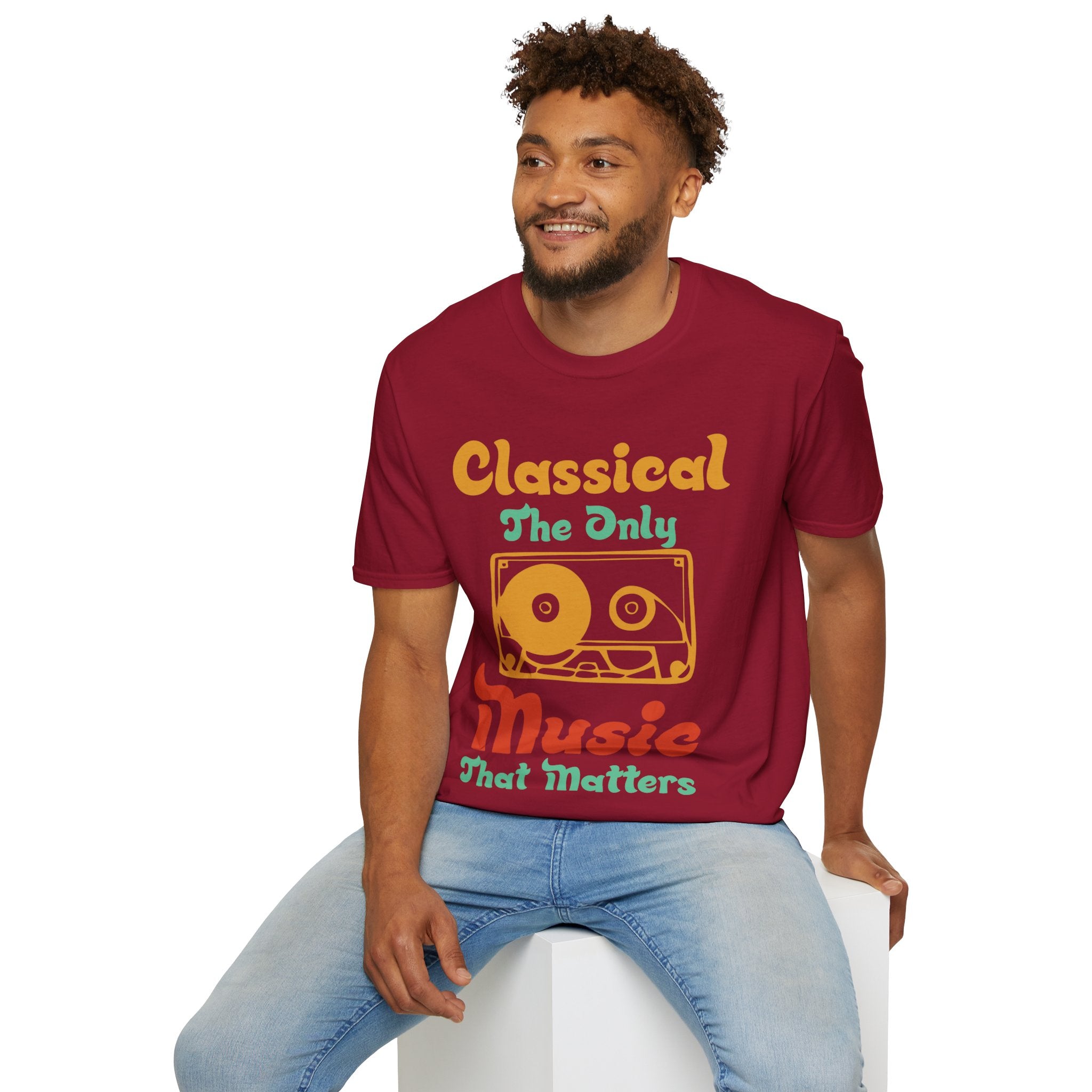 "Classical The Only Music That Matters" Unisex Soft style T-Shirt