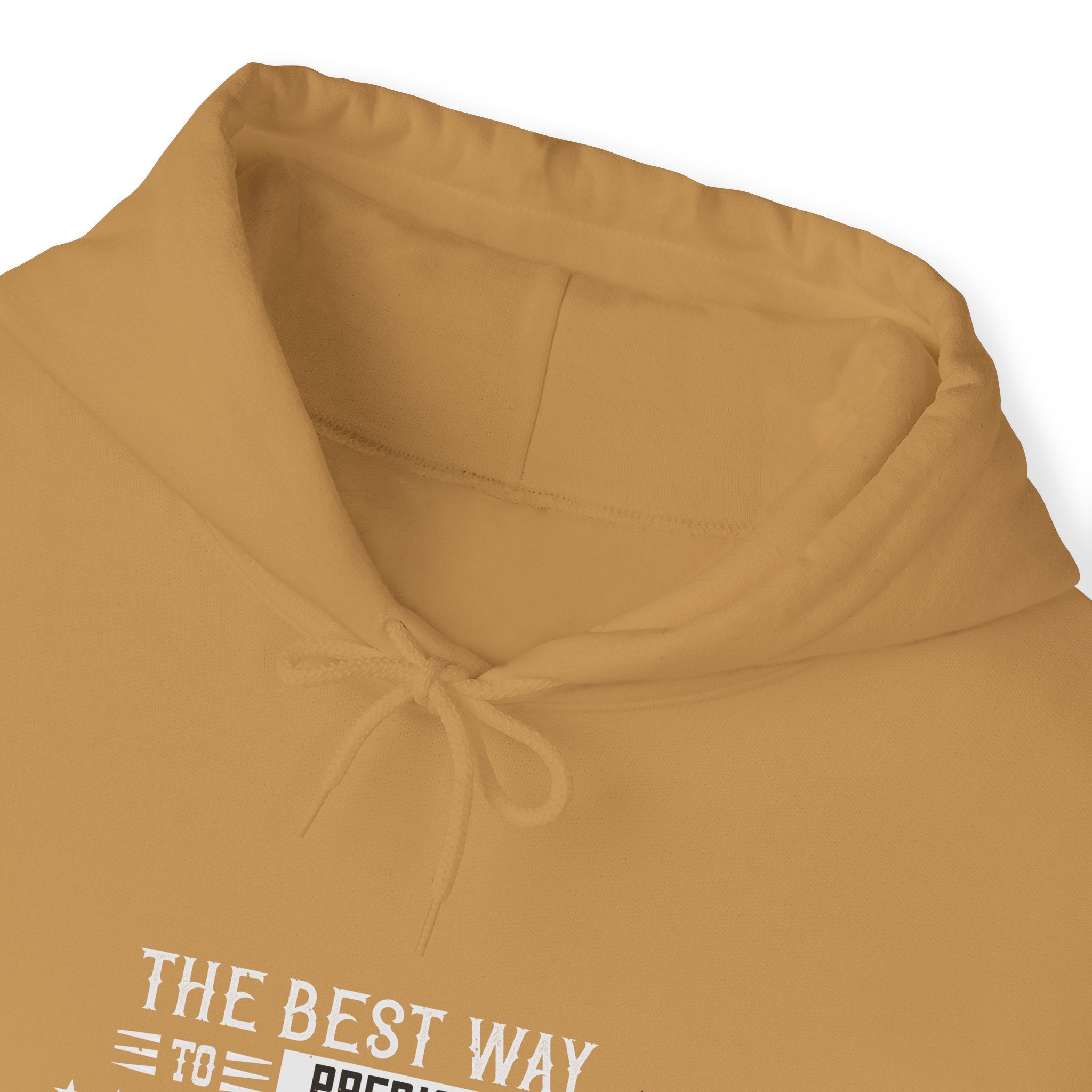 "The best way to predict the future is to create it" Unisex Heavy Blend™ Hooded Sweatshirt