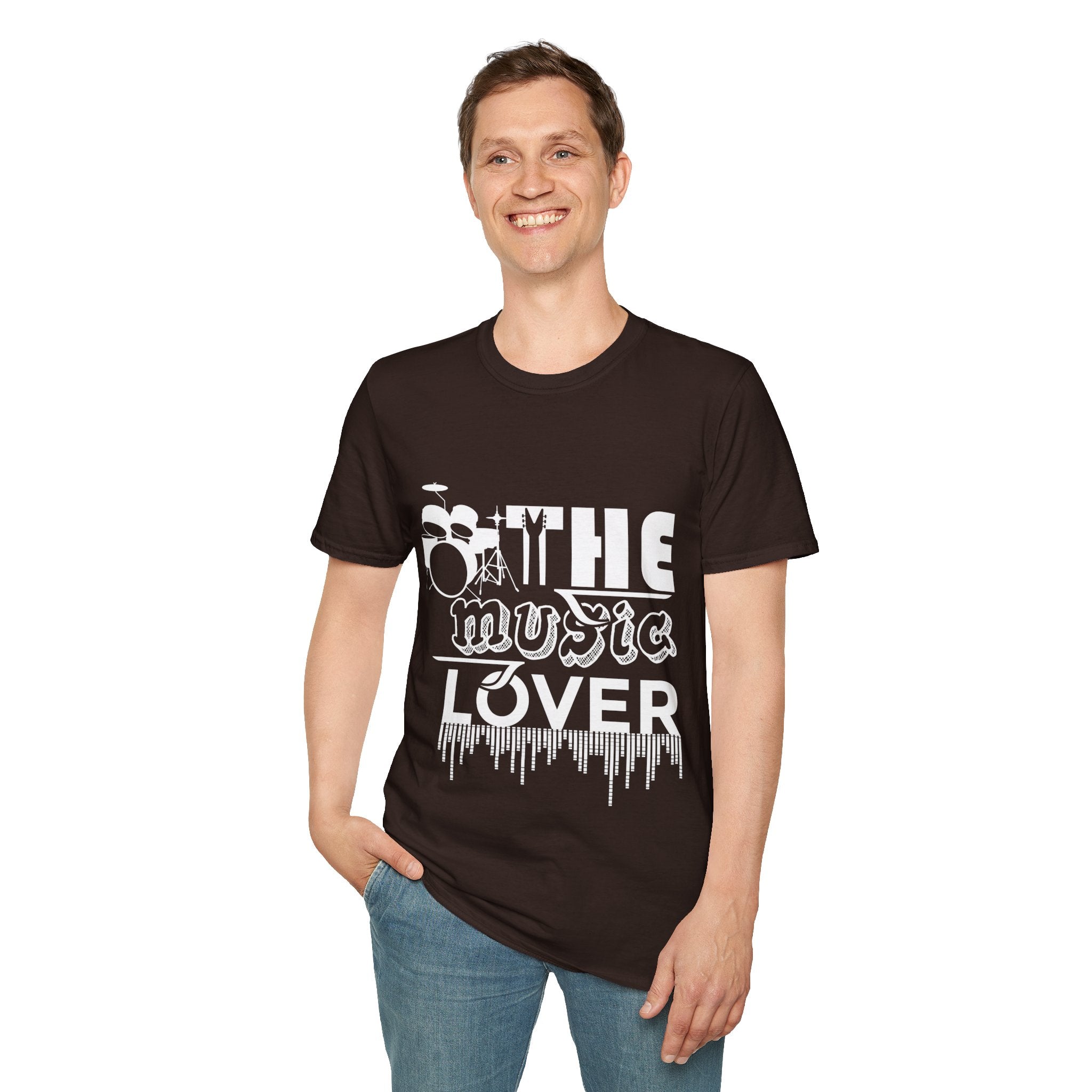 "The Music Lover" Unisex Soft style T-Shirt