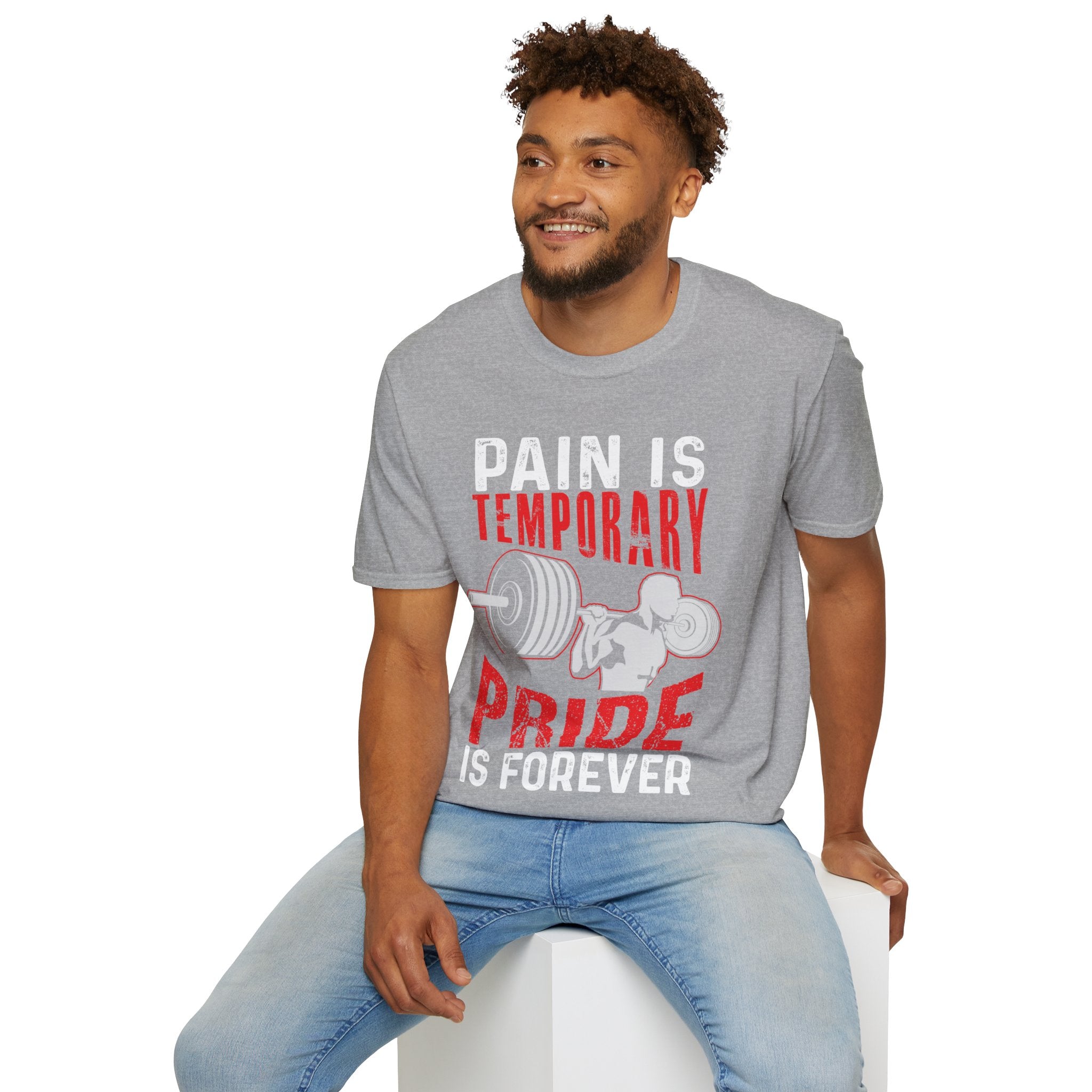 "Pain Is Temporary Pride Is Forever" Unisex Soft Style T-Shirt