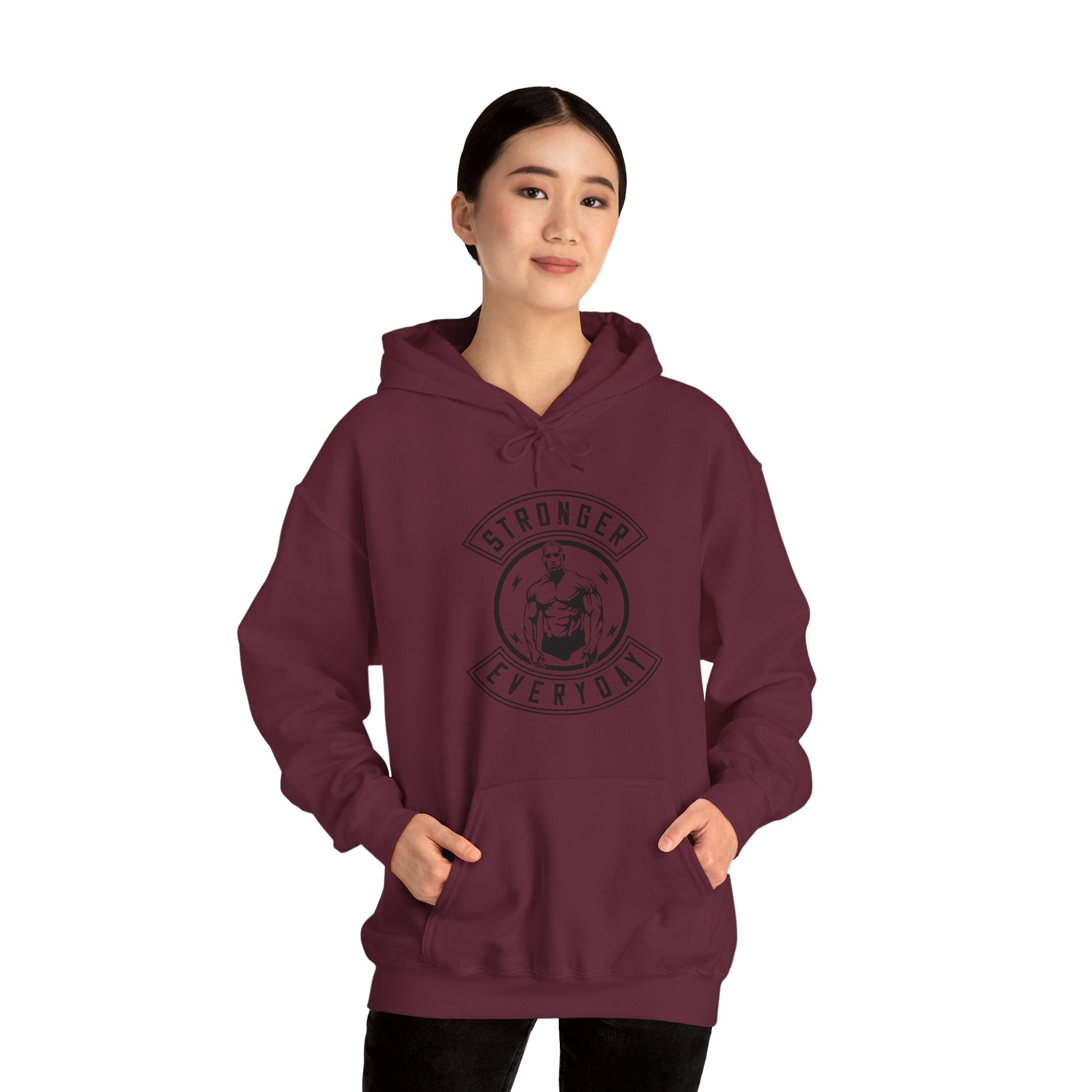 "Stronger Everyday" Unisex Heavy Blend™ Hooded Sweatshirt