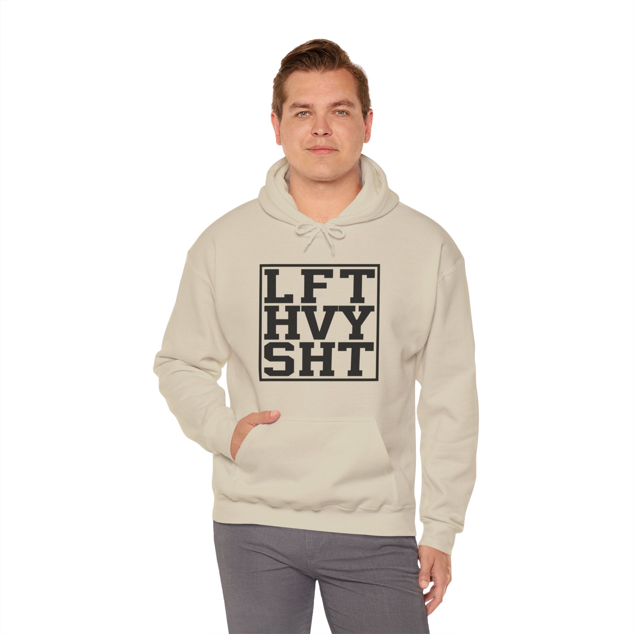 "Lift Heavy Shit" Unisex Heavy Blend™ Hooded Sweatshirt