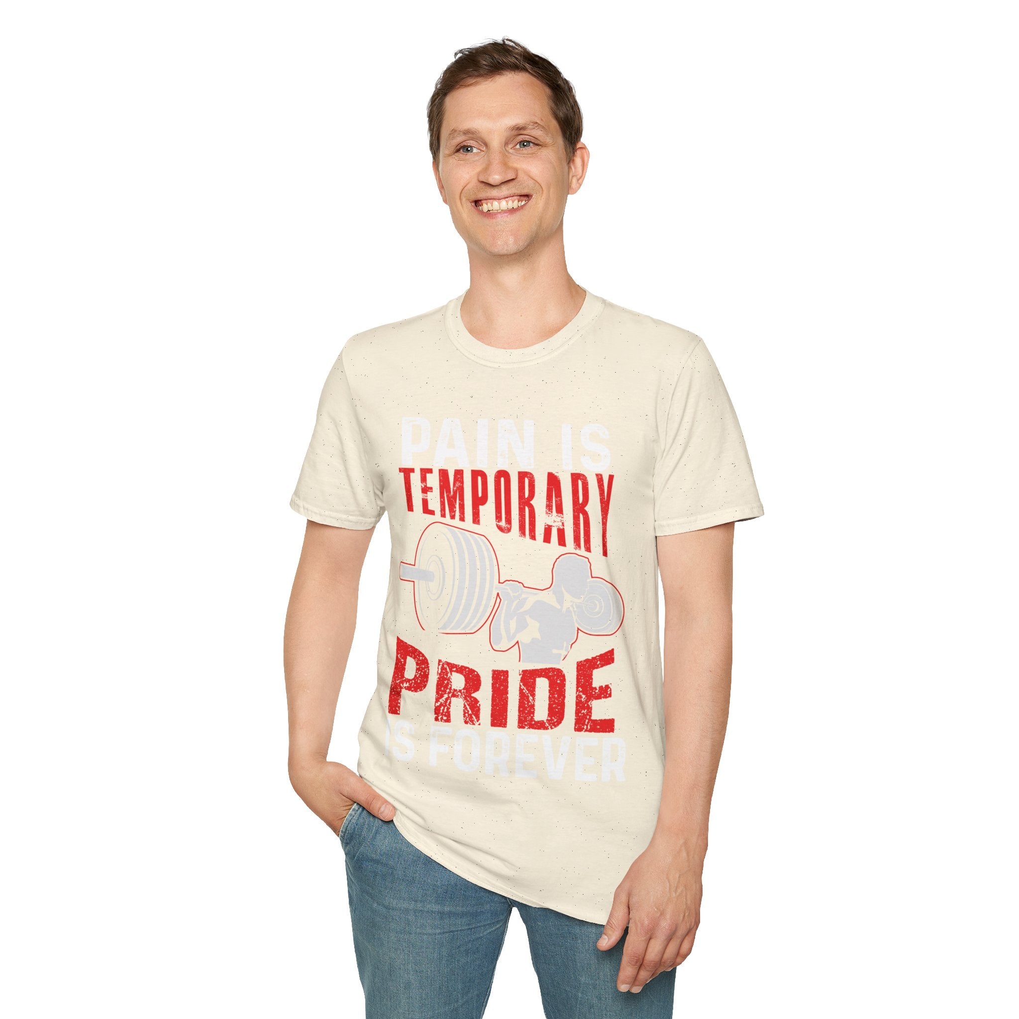 "Pain Is Temporary Pride Is Forever" Unisex Soft Style T-Shirt