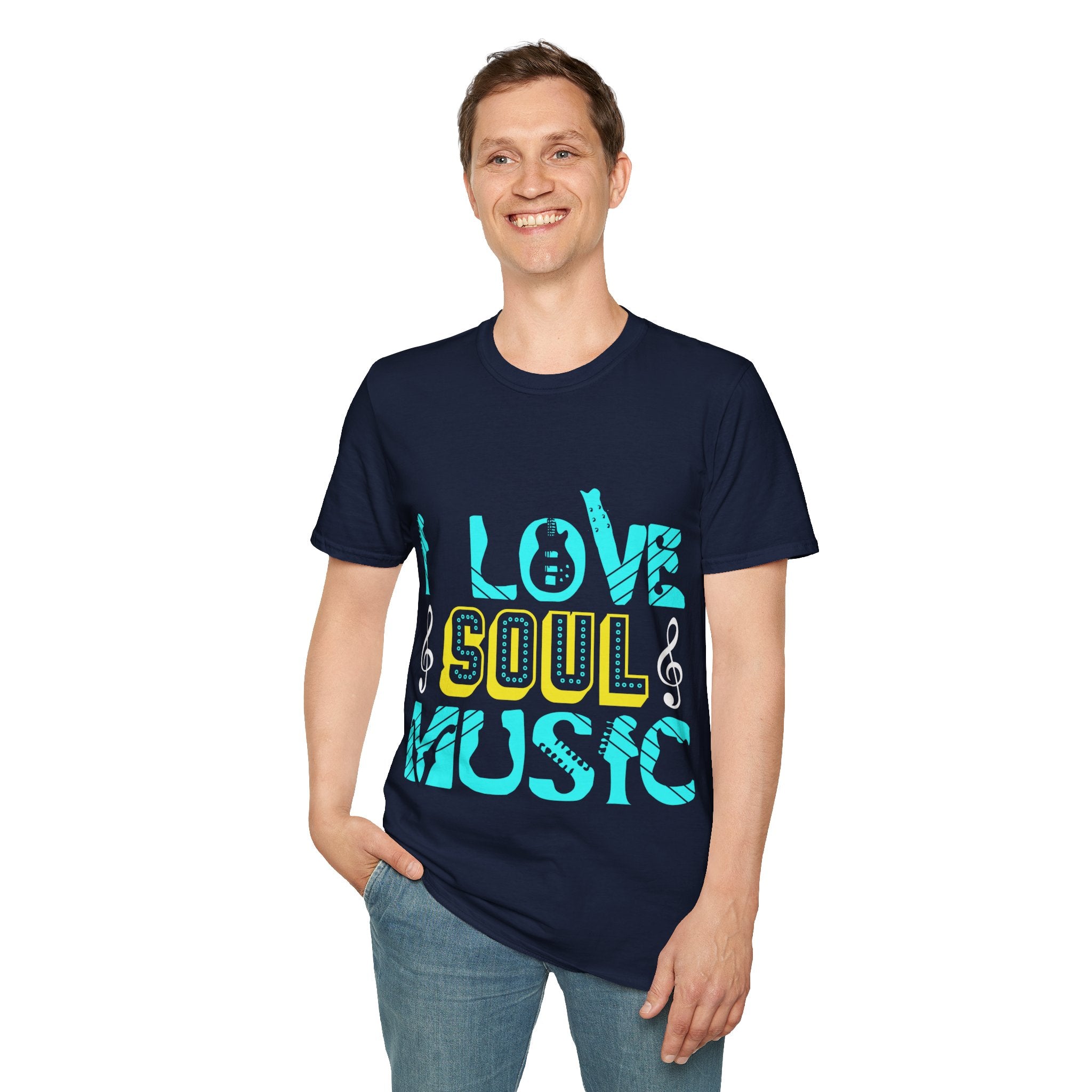 "I Love Soul Music" Unisex Soft style T-Shirt