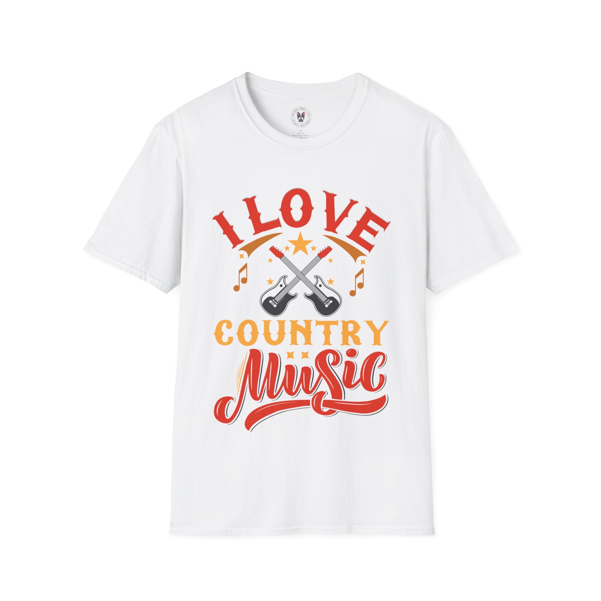 "I Love Country Music" Unisex Soft style T-Shirt