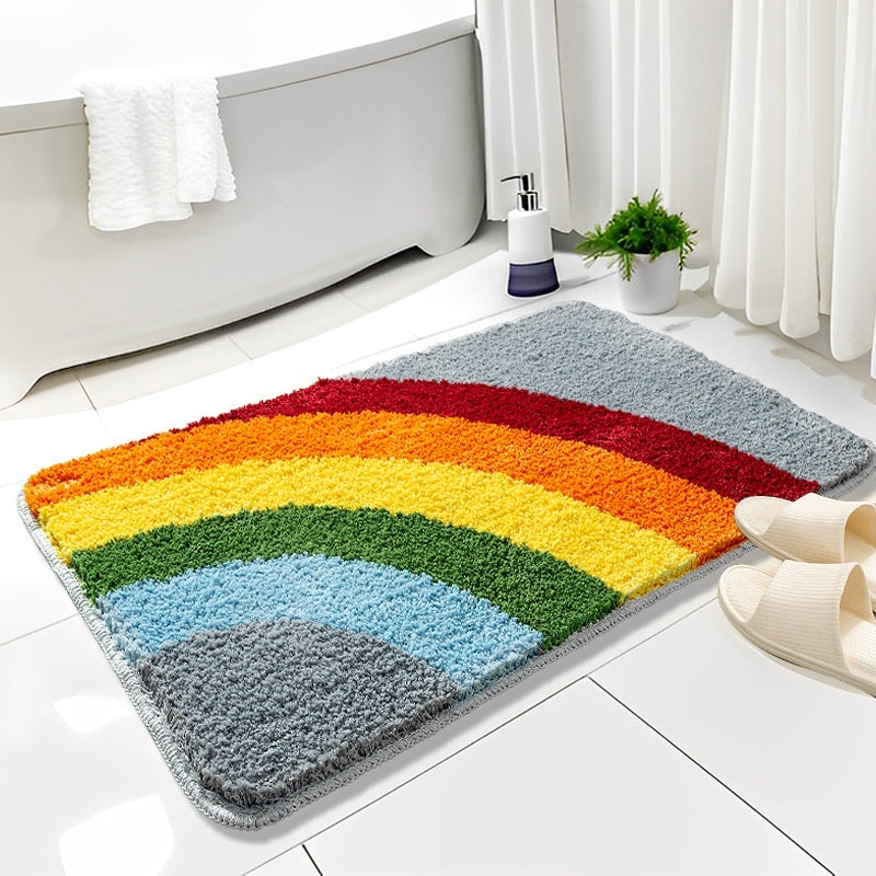 Tufted Carpet Home Bathroom Absorbent Non-slip Foot Mat