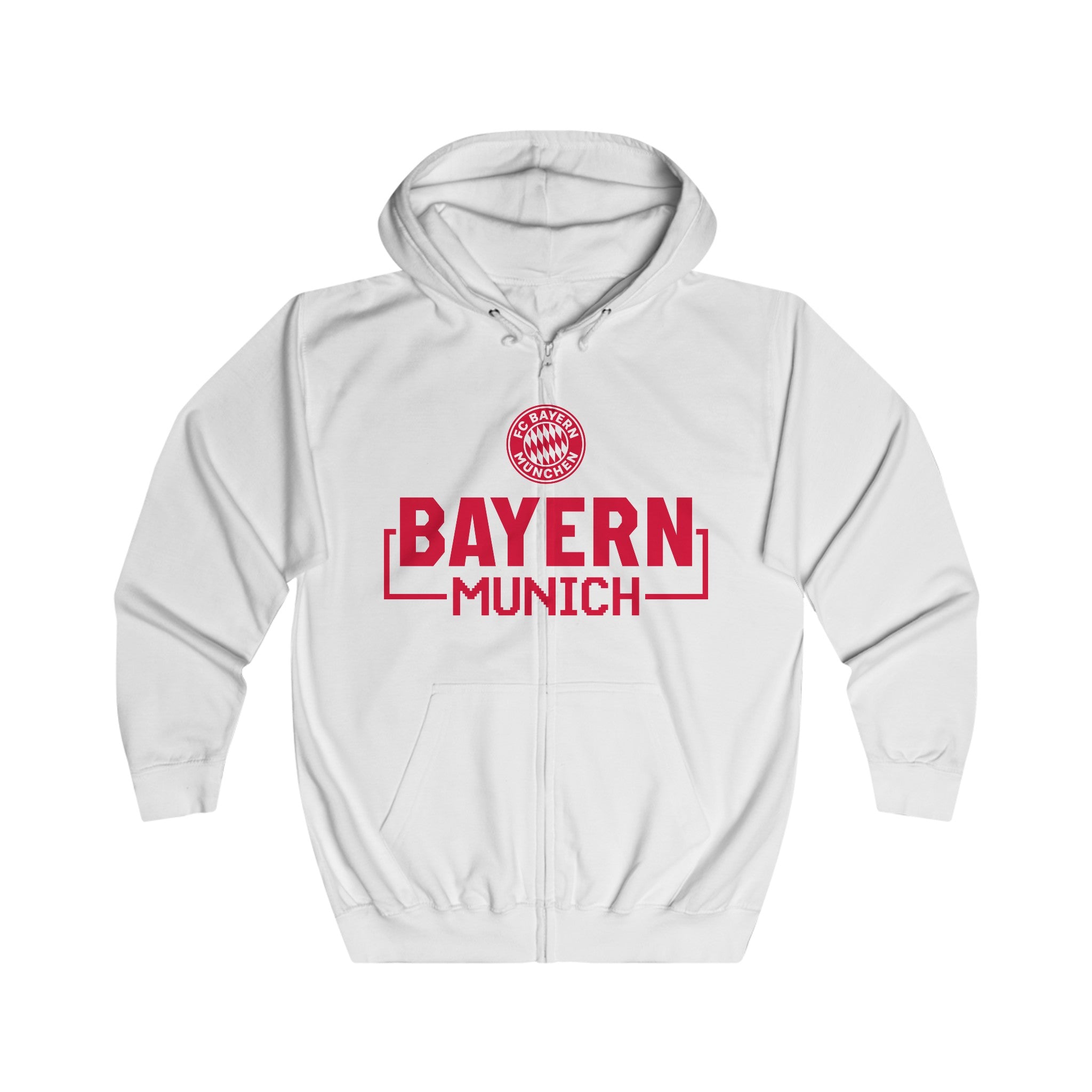 BAYERN Unisex Full Zip Hoodie