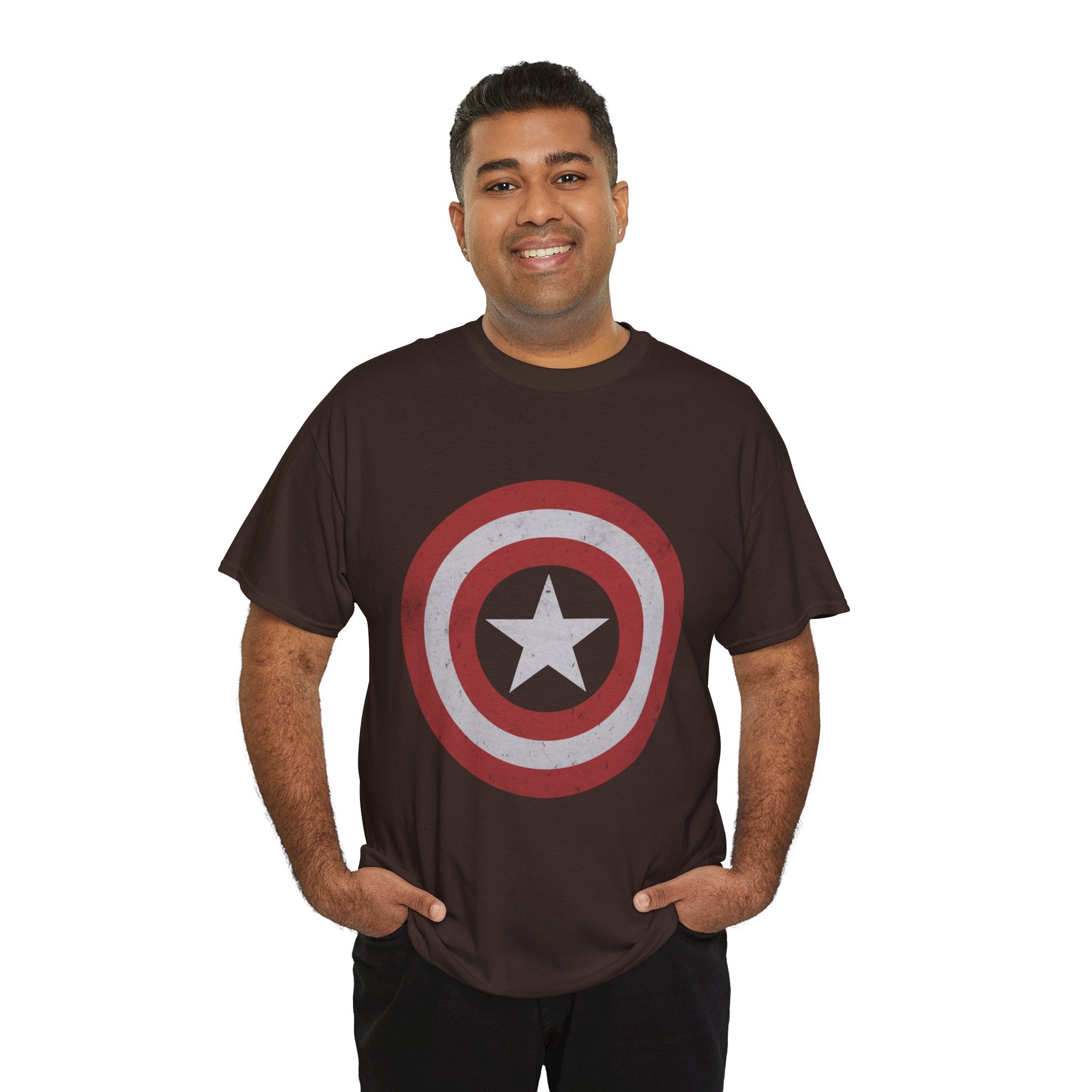 "Captain America" Unisex Heavy Cotton Tee