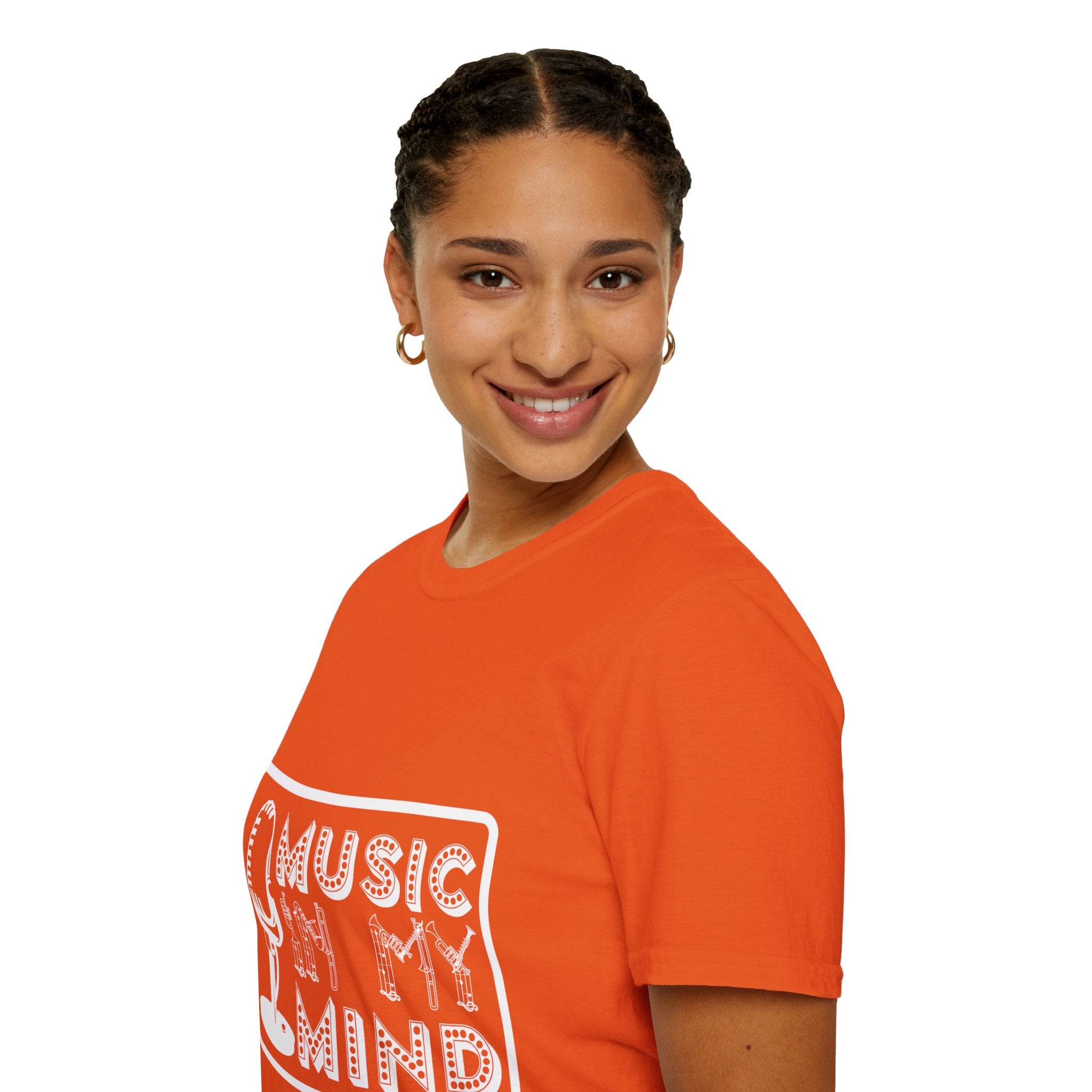 "Music In My Mind" Unisex Soft style T-Shirt