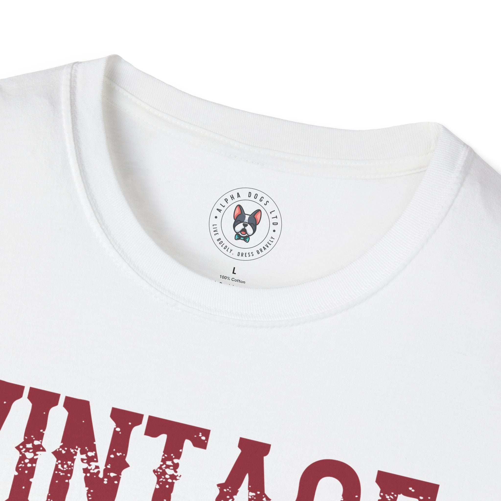 "VINTAGE ORIGINAL CLASSIC" Unisex Soft style T-Shirt