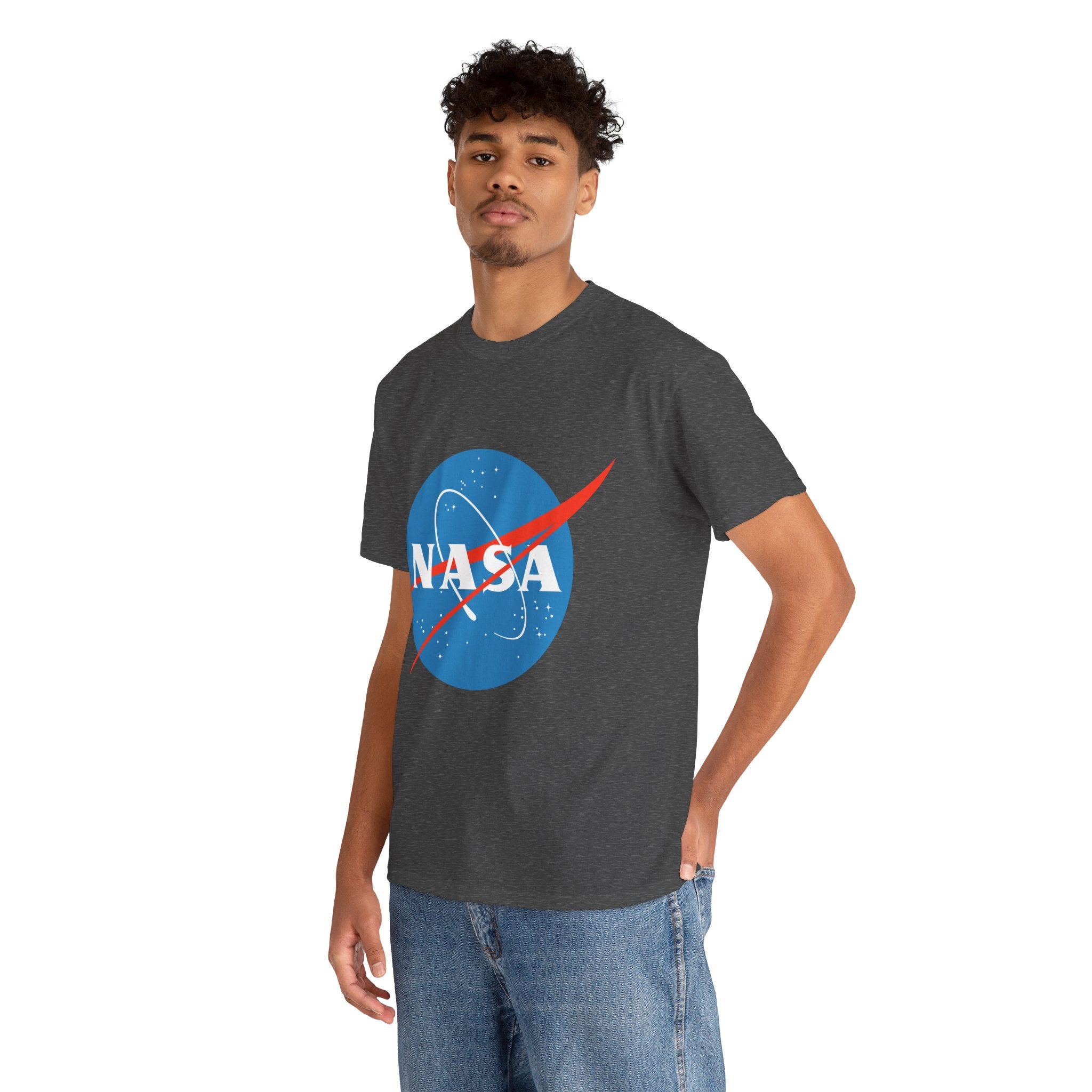 NASA Unisex Heavy Cotton Tee