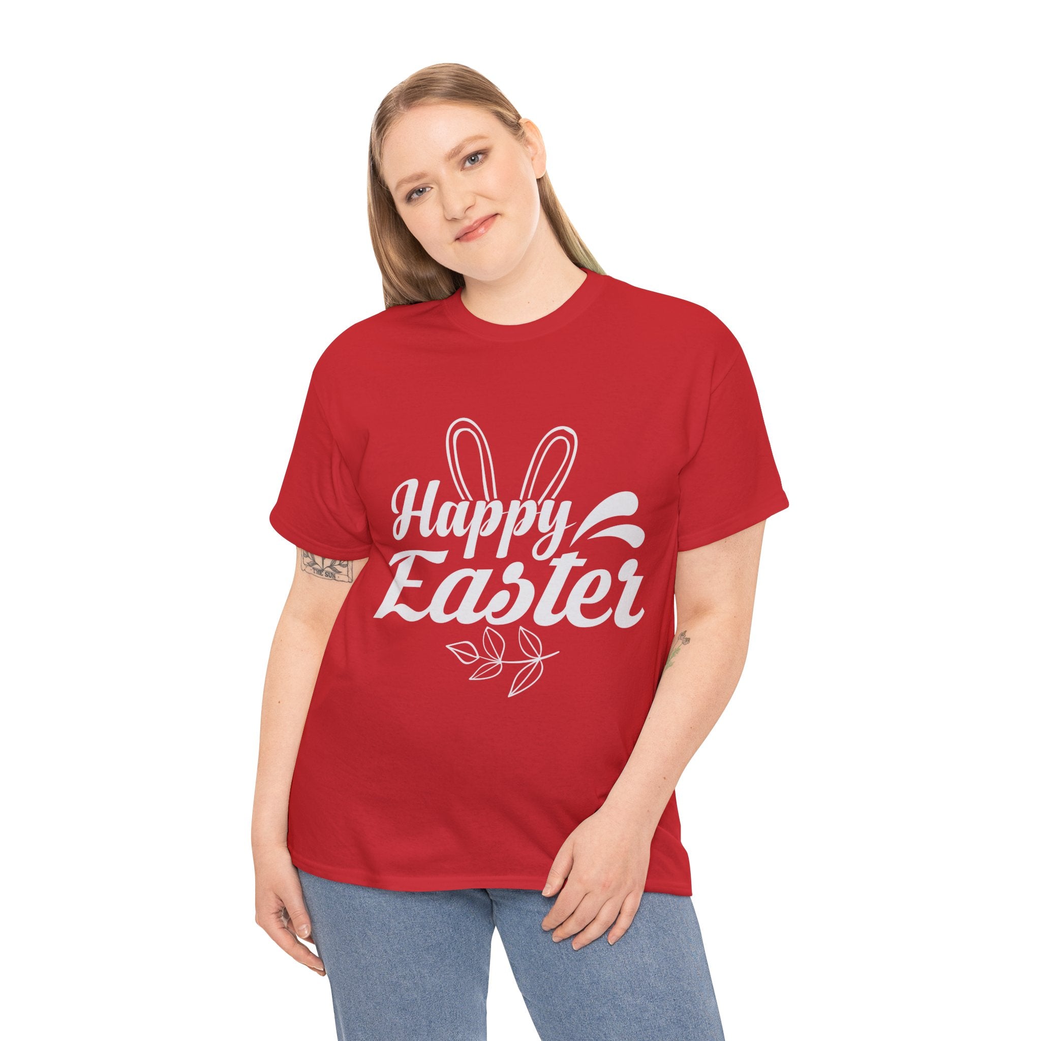 Happy Easter Unisex Heavy Cotton Tee