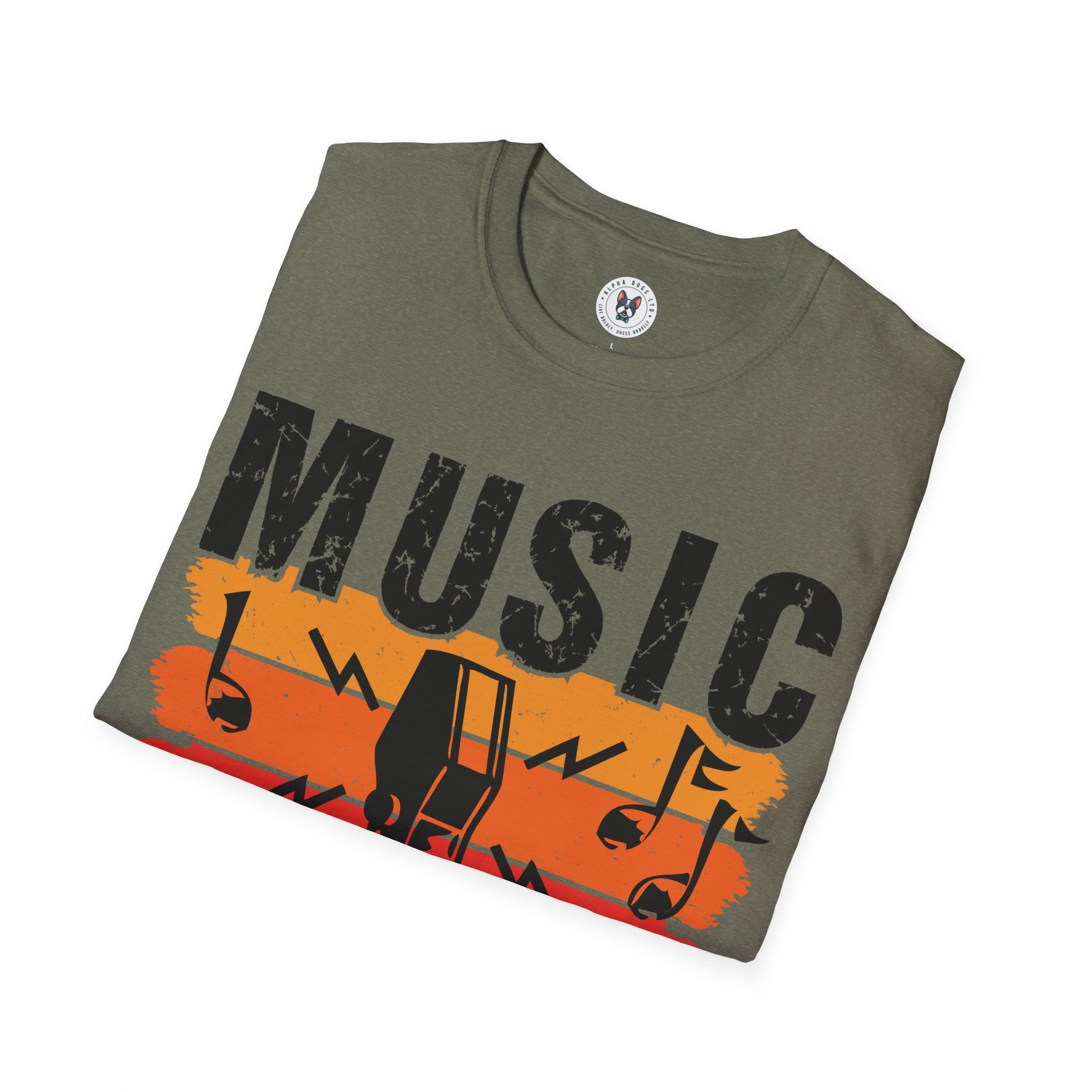 "Music Can Change The World" Unisex Soft style T-Shirt