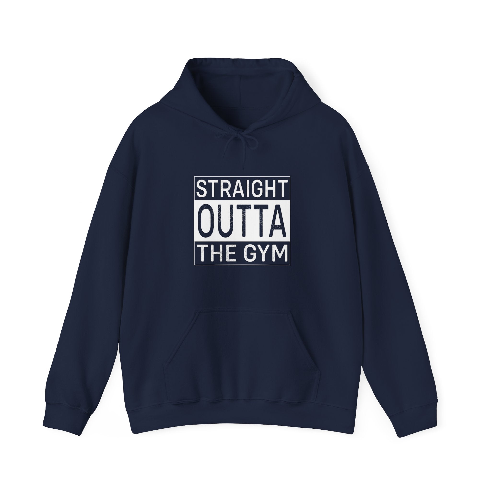 "Straight Outta A Gym'' Unisex Heavy Blend™ Hooded Sweatshirt