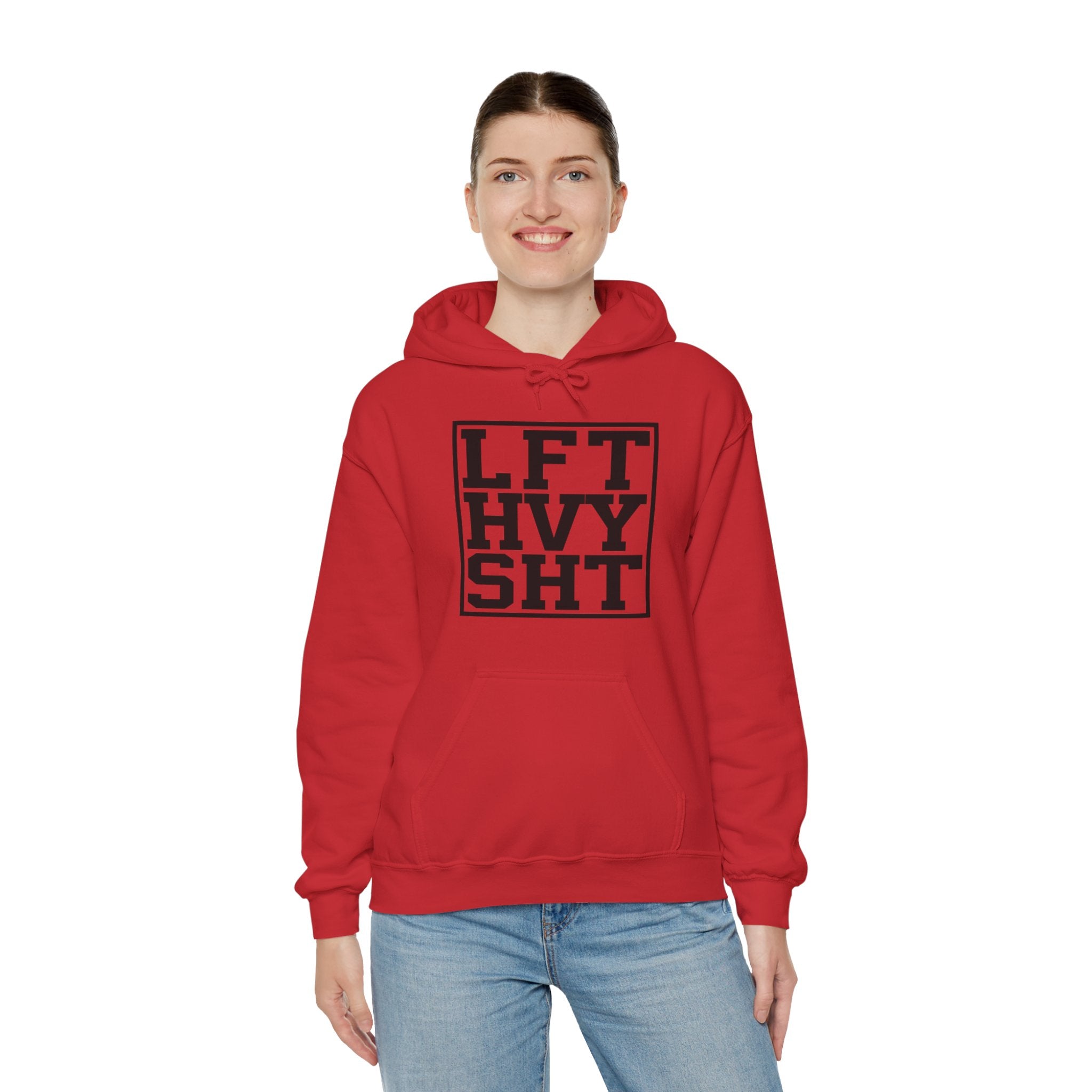 "Lift Heavy Shit" Unisex Heavy Blend™ Hooded Sweatshirt