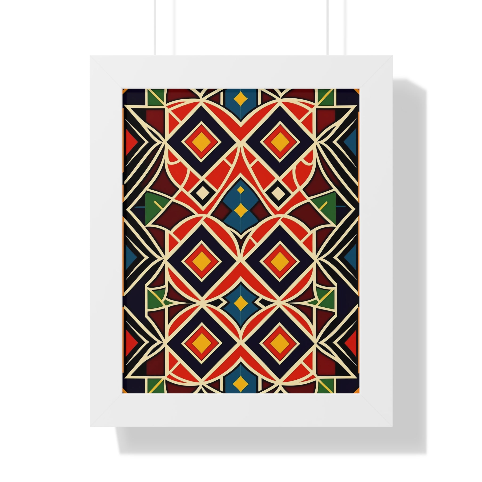 "BOHO" Framed Vertical Poster