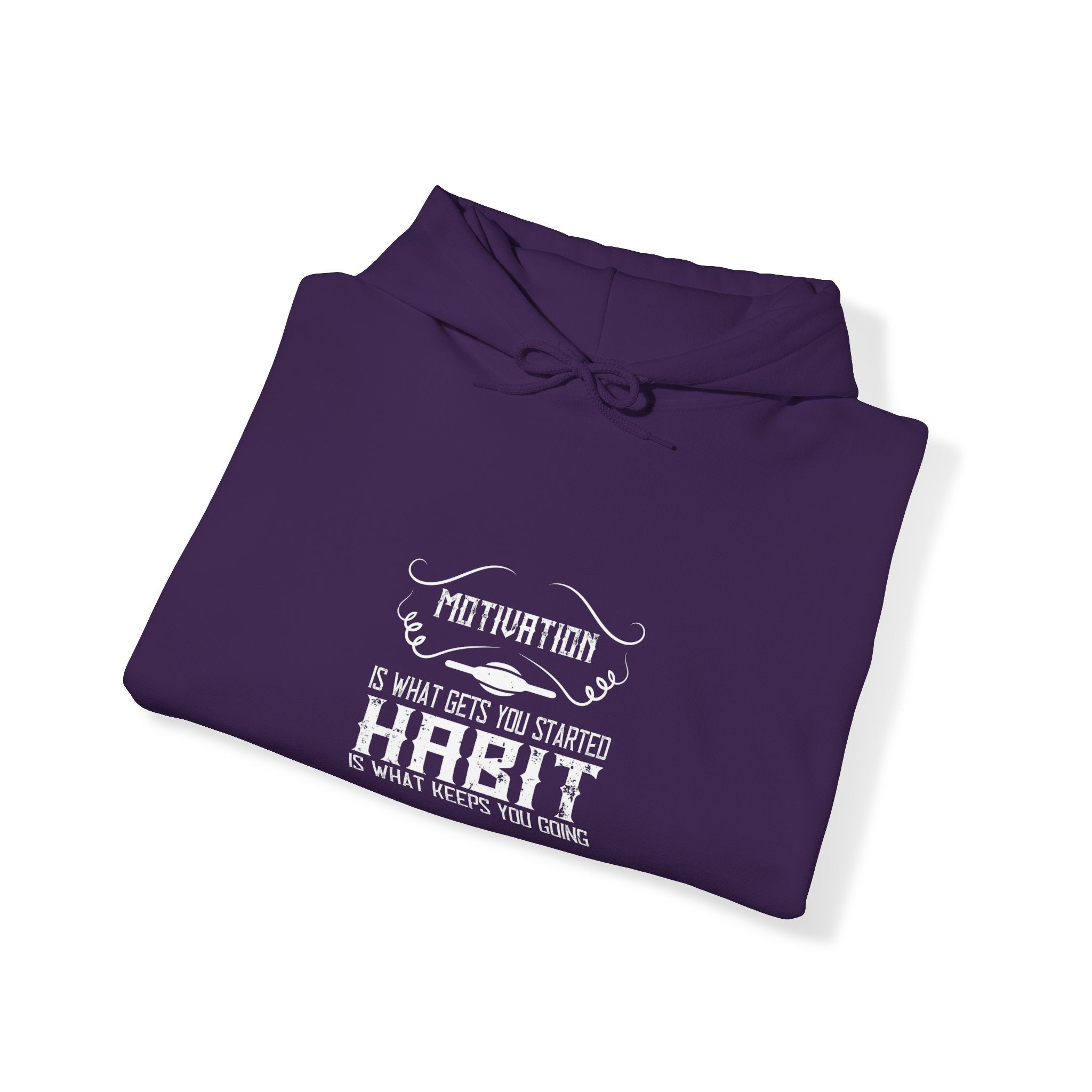 "Habit Is What Keeps You Going" Unisex Heavy Blend™ Hooded Sweatshirt