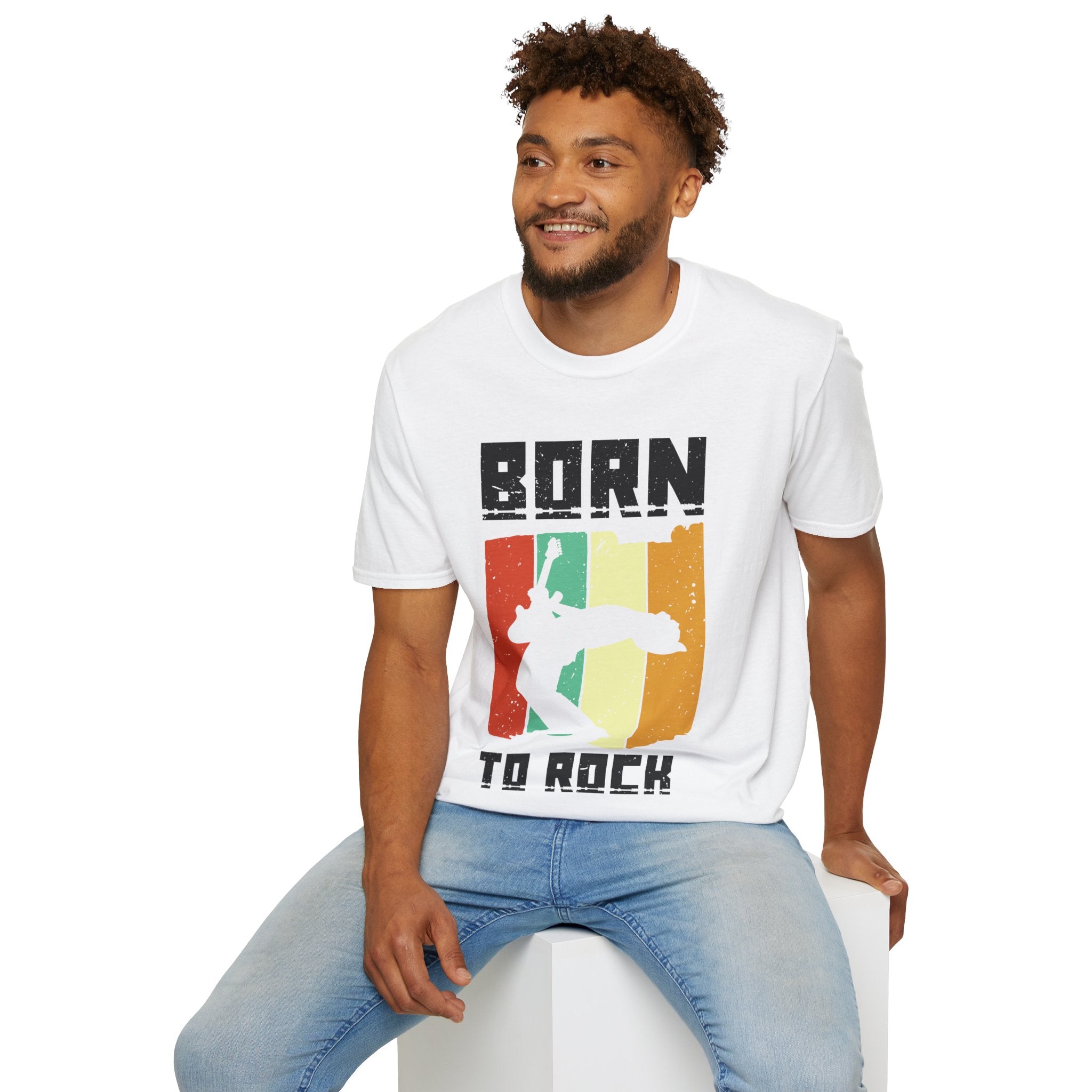 "Born To Rock"  Unisex Soft style T-Shirt