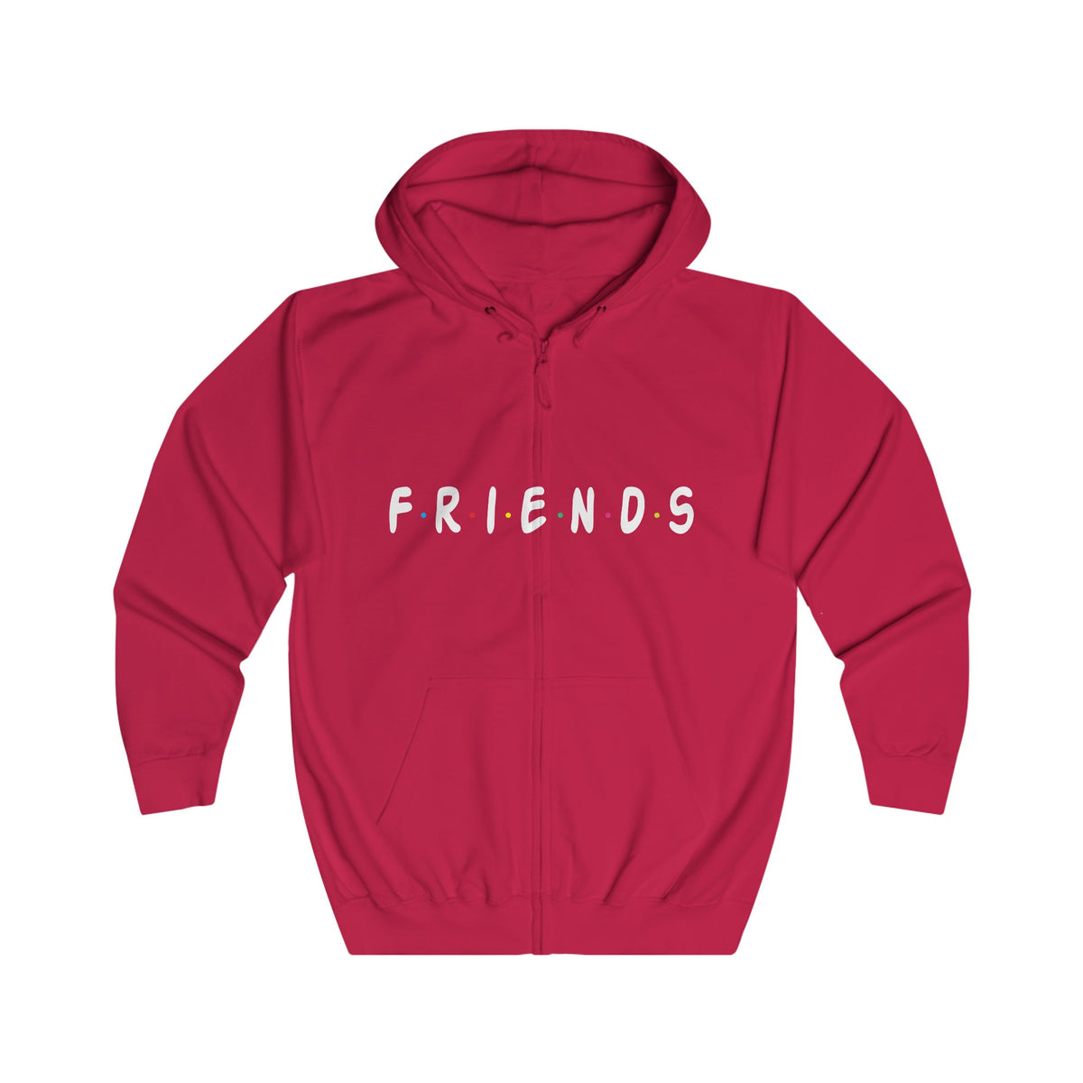 FRIENDS Unisex Full Zip Hoodie