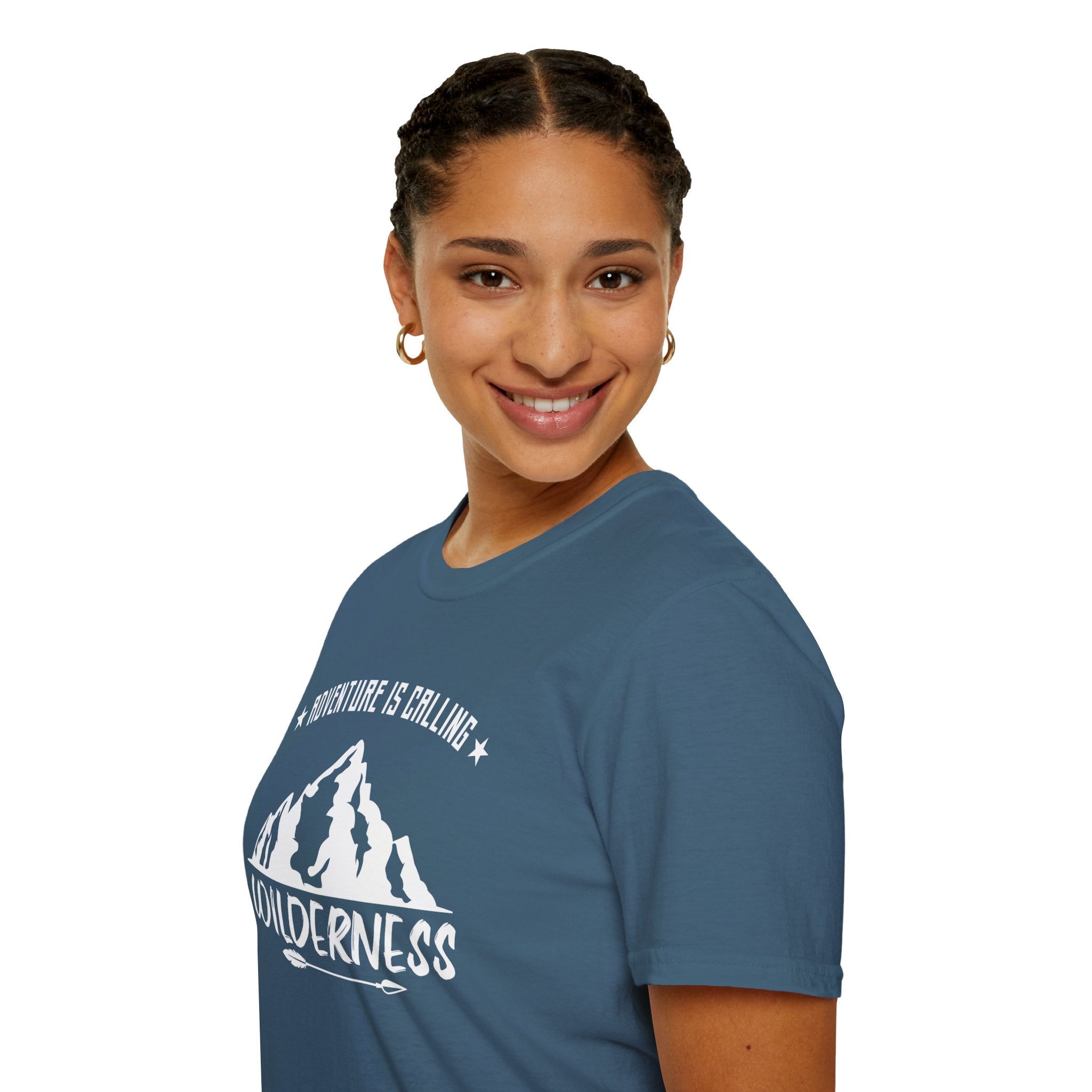 "Adventure Is Calling" Unisex Soft Style T-Shirt