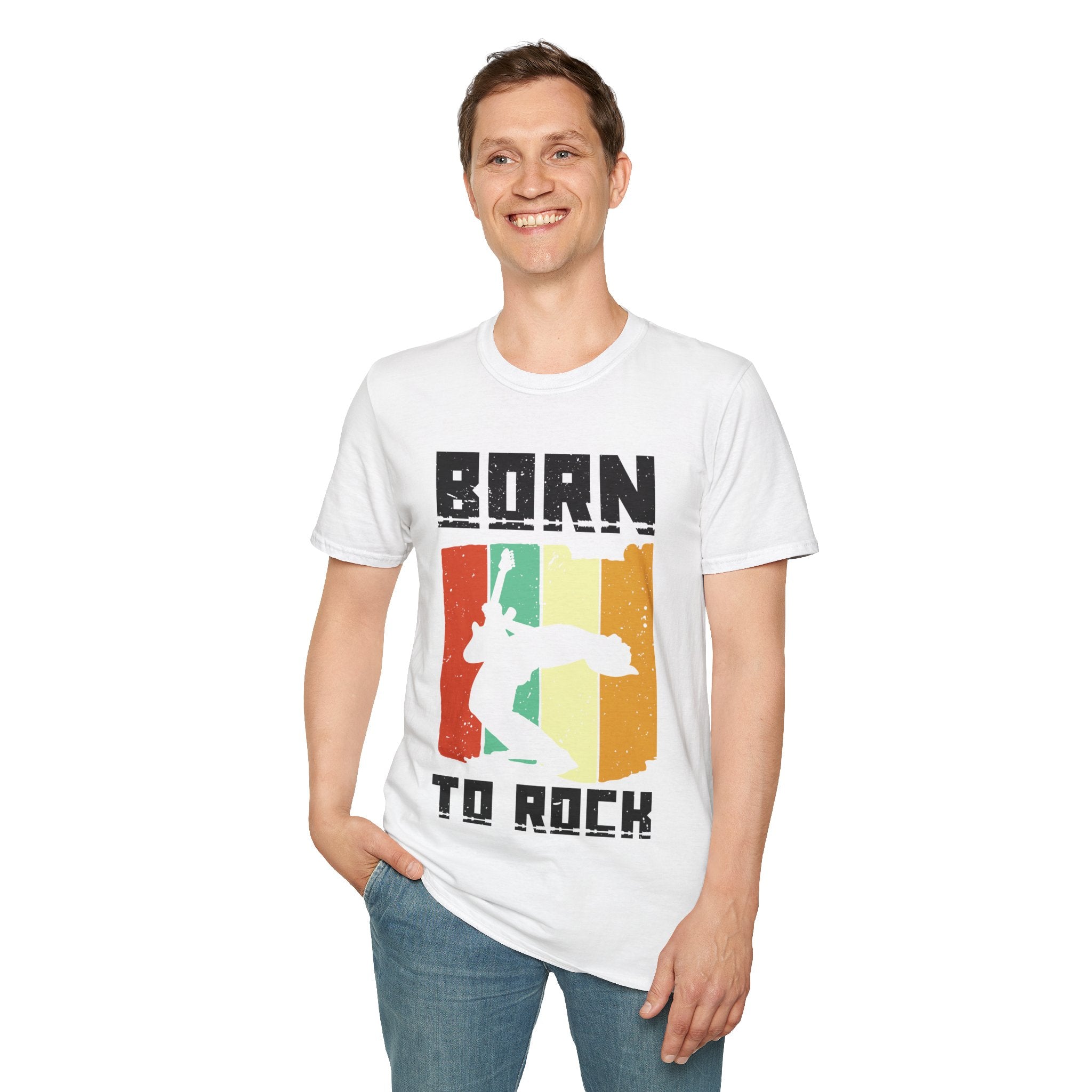 "Born To Rock"  Unisex Soft style T-Shirt